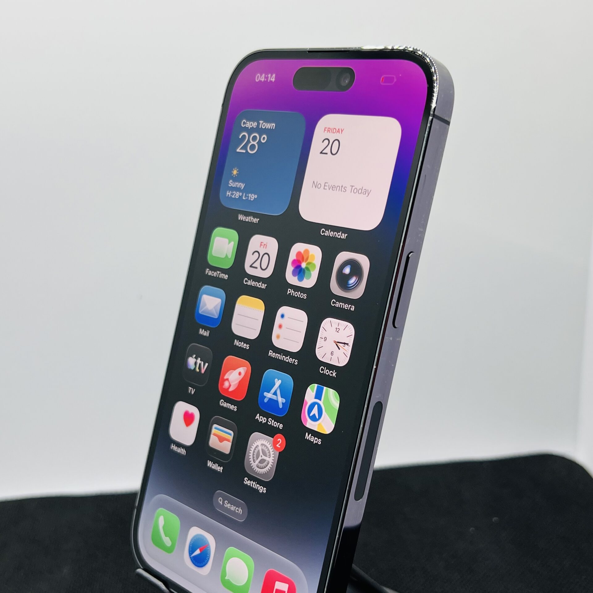 Apple iPhone 14 Pro 128GB Deep Purple (Grade B) – eSIM Only - Image 6