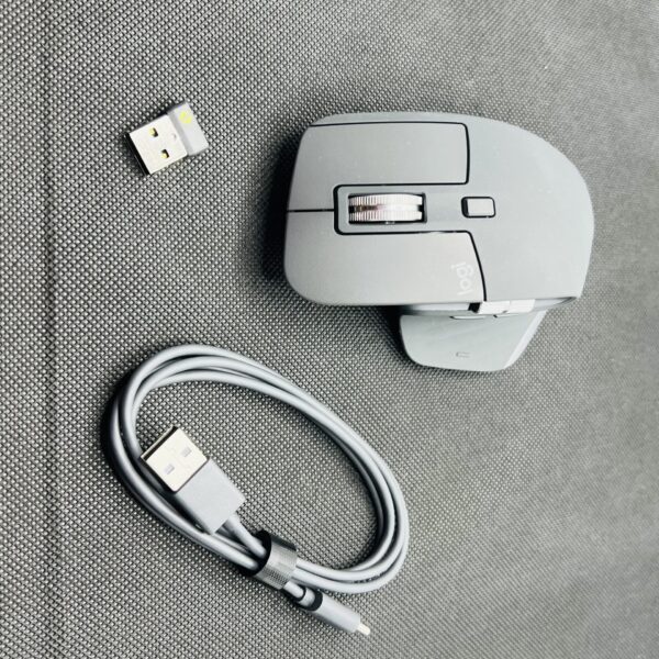 Logitech MX Master 3S Bluetooth Wireless Mouse Graphite - (Grade A) - Image 6