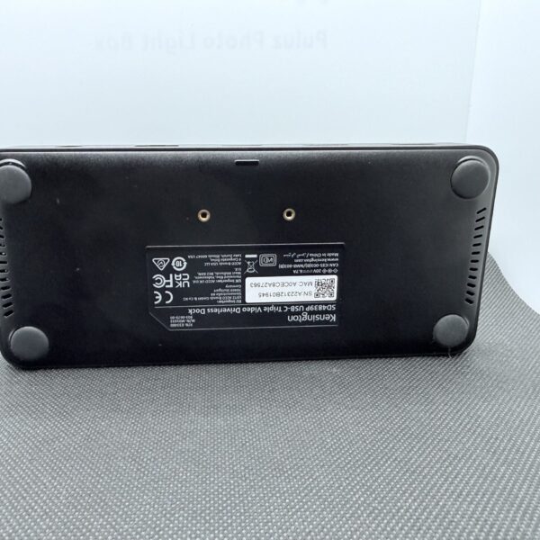 Kensington SD4839P USB-C Triple Video Driverless Dock Black – (Grade B) - Image 6