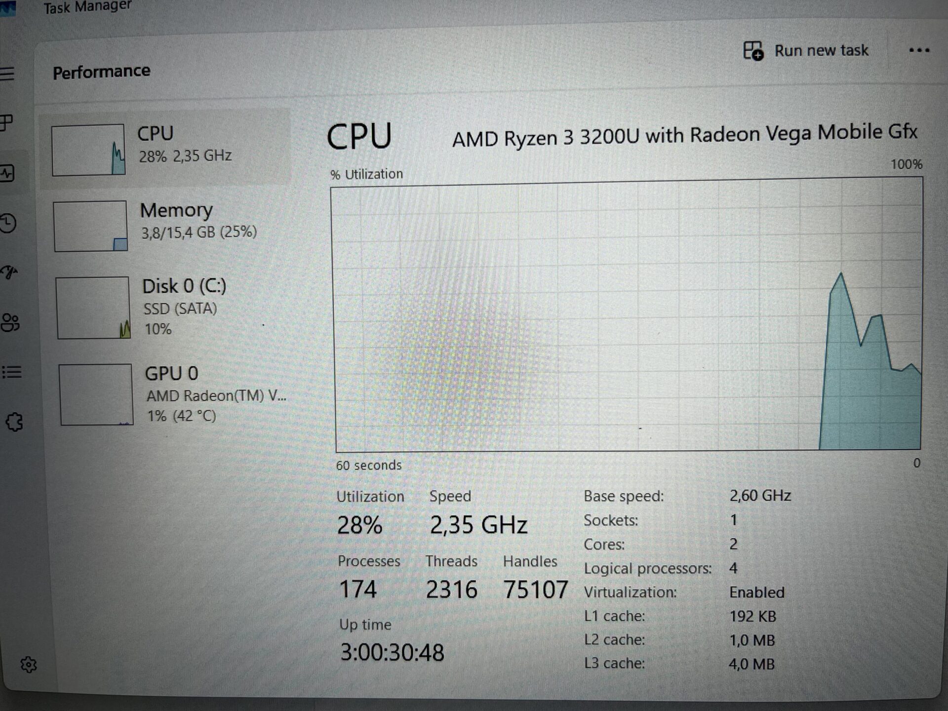 Packard Bell Carrera-F3 "Ryzen 3" 2.60GHz 16GB RAM 512GB SSD Gray – (Grade A) - Image 14