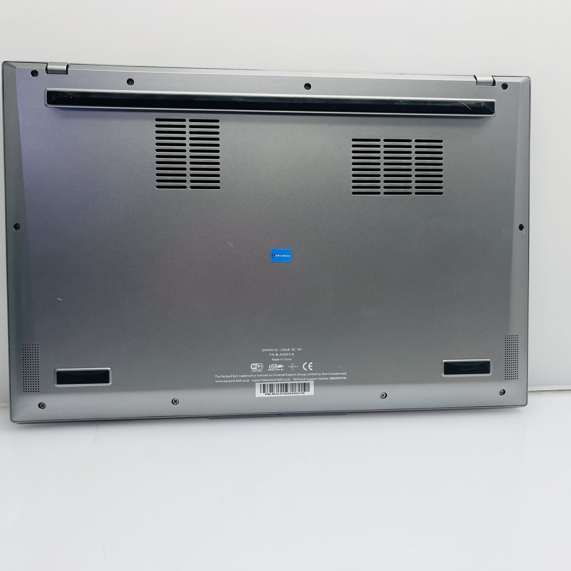 Packard Bell Lemans-I3L 10th Gen "Core i3" 1.20GHz 8GB RAM 256GB SSD SATA Gray – (Grade B) - Image 10