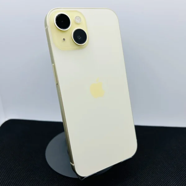 SALE: Apple iPhone 15 256GB Yellow (Condition: Good) - No Face ID