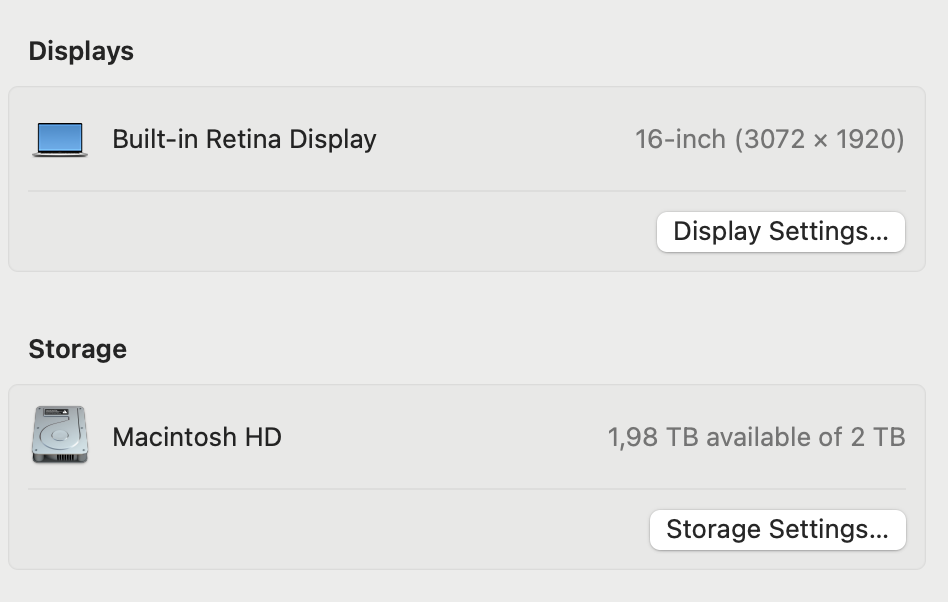 Apple Macbook Pro 16-inch “Core i9” 2.40GHz (TouchBar/2019) 32GB RAM 2TB SSD Silver (Condition: Good) - Image 13