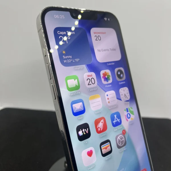 Apple iPhone 13 Pro Max 128GB Silver (Condition: Good) | Epic Deals SA