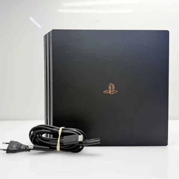 PlayStation 4 Pro Black 1TB + HDMI Cable + Power Cable (Condition