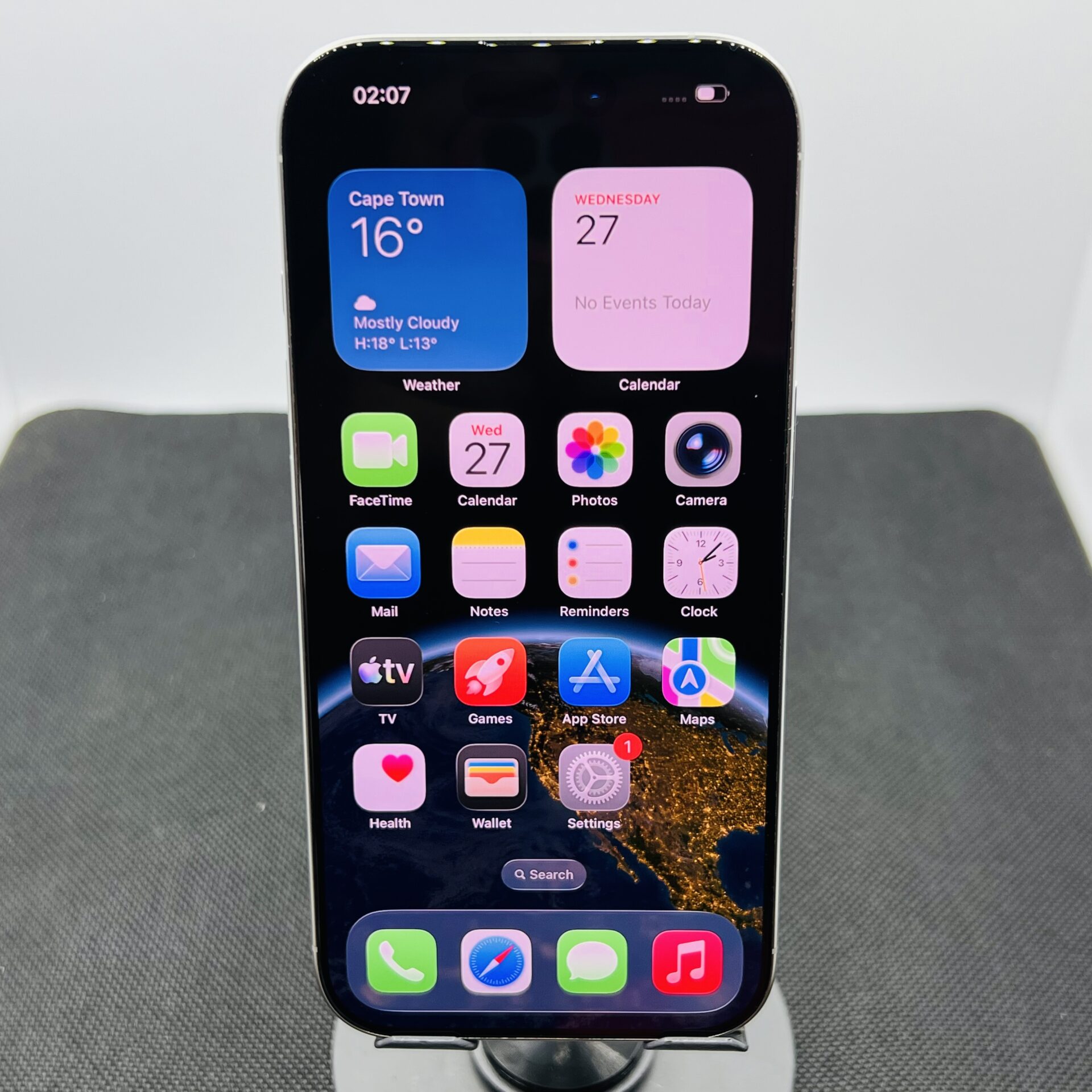 Apple iPhone 16 Pro 128GB White Titanium (Condition: Excellent