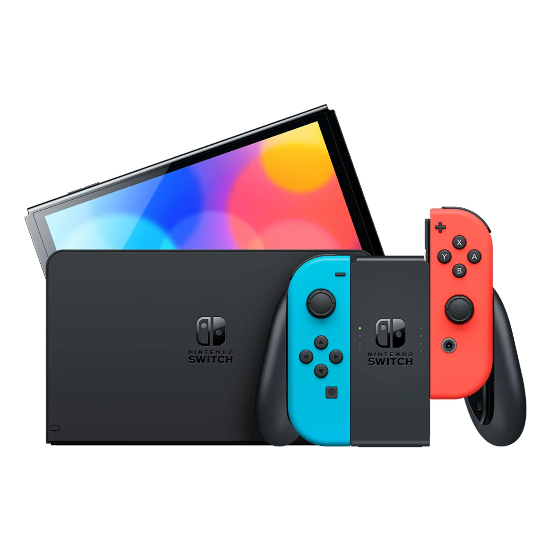 Nintendo Switch OLED 64GB Black + Accessories (Condition