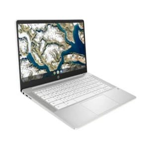 HP Chromebook 14a-na1000ni "Celeron N4500" 1.10GHz 4GB RAM 256GB Silver (Condition: Excellent)