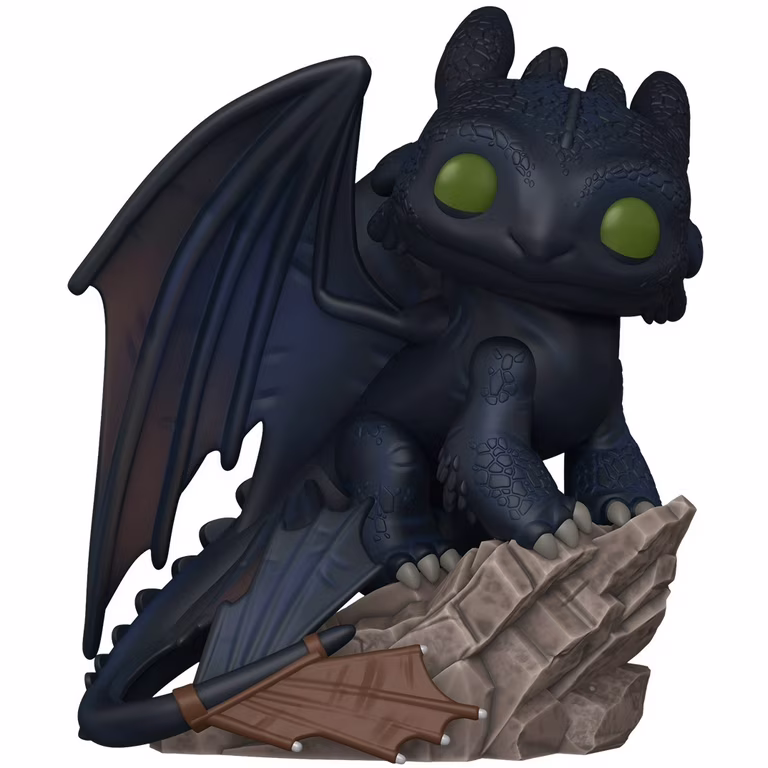 Funko Deluxe How to Train Your Dragon Toothless Collectible Vinyl Figure Black
