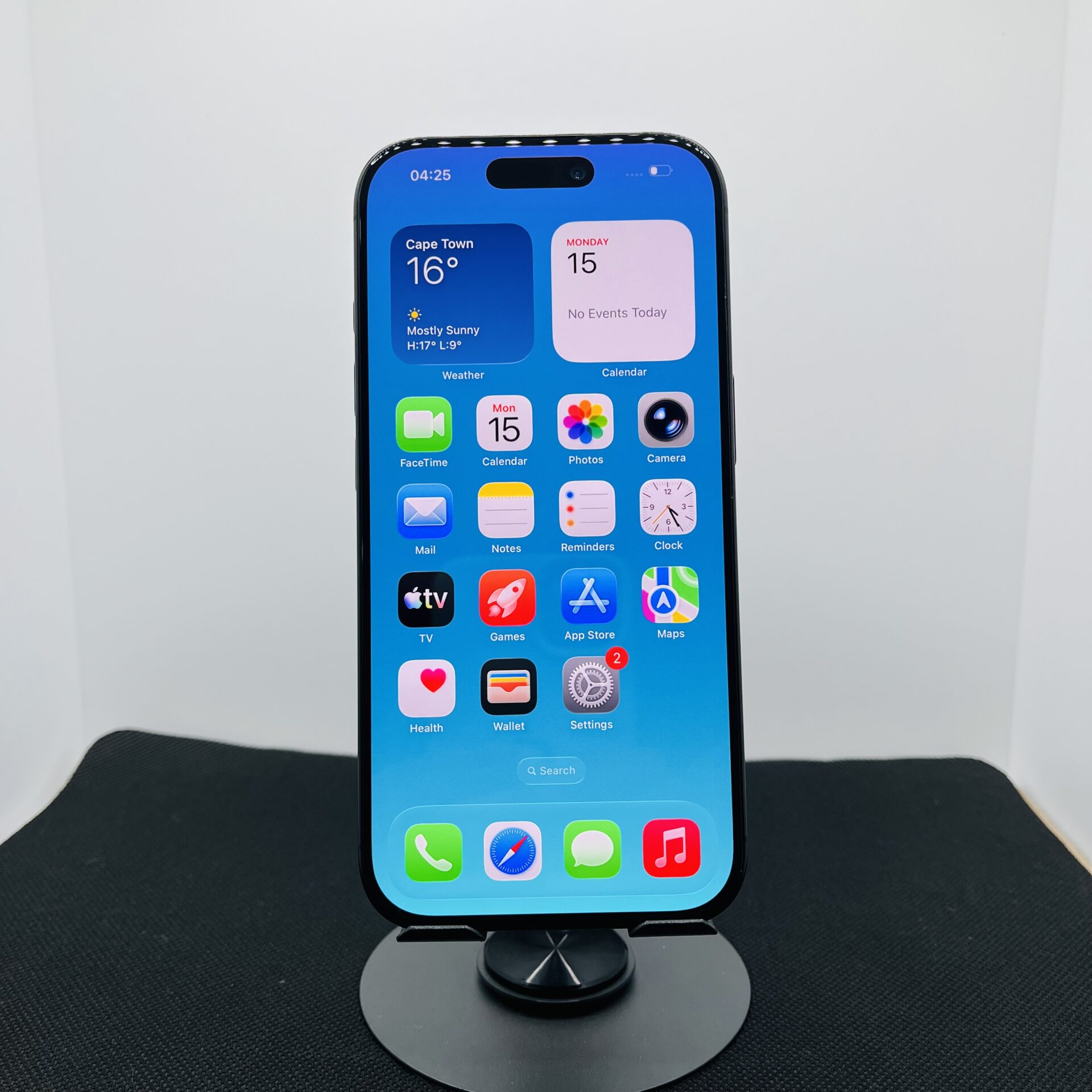 Apple iPhone 16 Pro 128GB Black Titanium (Condition: Good) - Image 2
