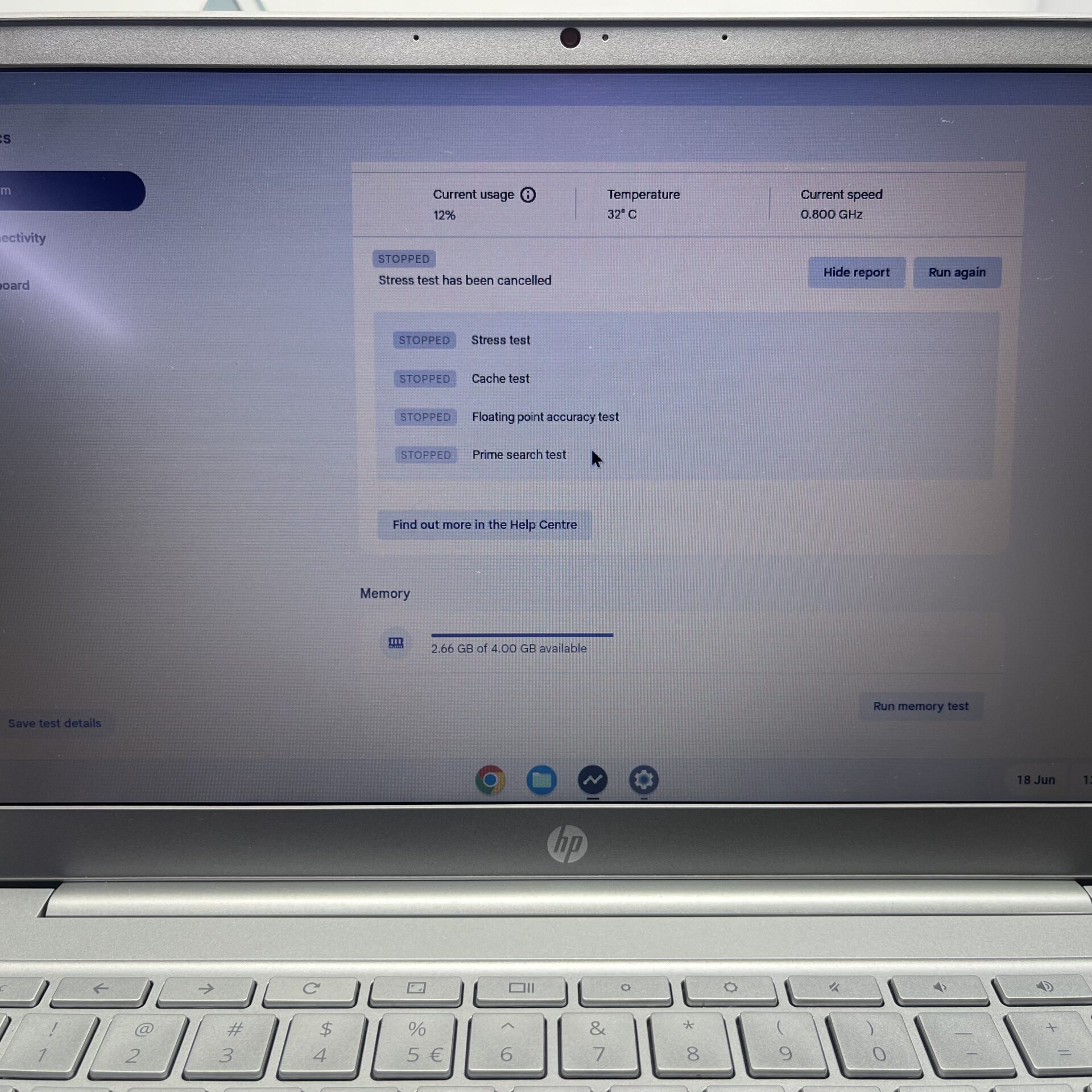 HP Chromebook 14a-na1000ni "Celeron N4500" 1.10GHz 4GB RAM 256GB Silver (Condition: Excellent) - Image 11