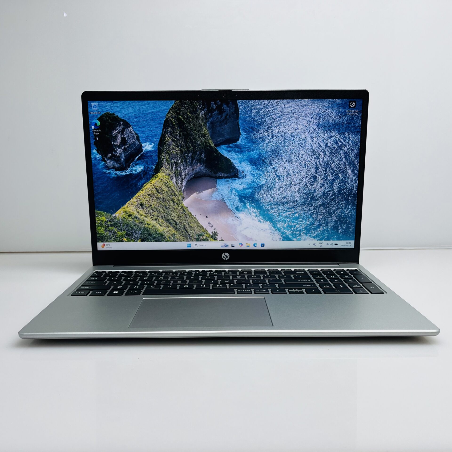 HP 255 G10 "AMD Ryzen 5 7530U" 2.00 GHz 16GB RAM 512GB SSD NVMe Turbo Silver (Condition: Excellent) - Image 2