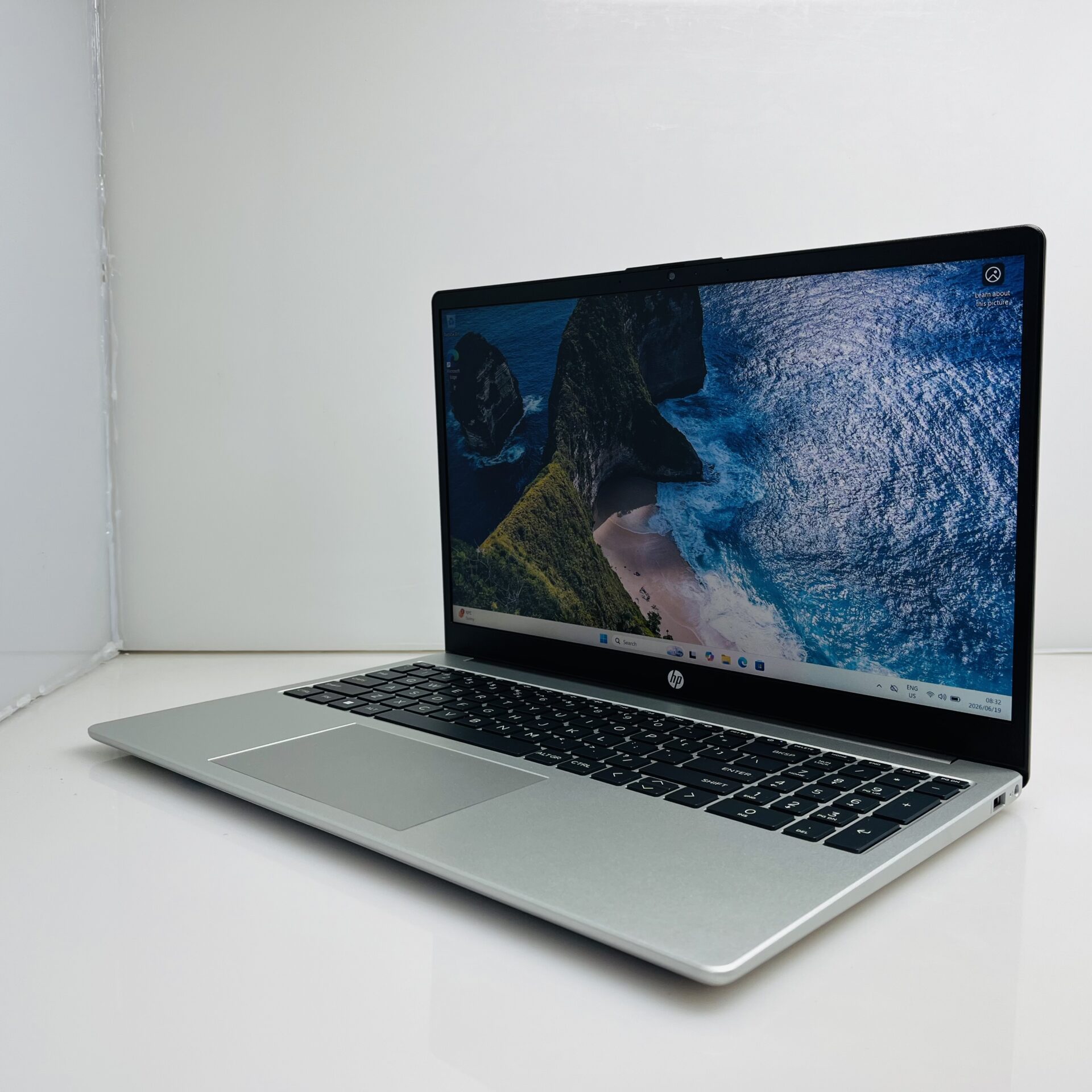 HP 255 G10 "AMD Ryzen 5 7530U" 2.00 GHz 16GB RAM 512GB SSD NVMe Turbo Silver (Condition: Excellent) - Image 3