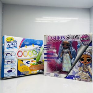 COMBO DEAL: LOL Surprise! OMG Fashion Show Missy Frost Pink + Crayola Color Wonder Mess Free Colouring