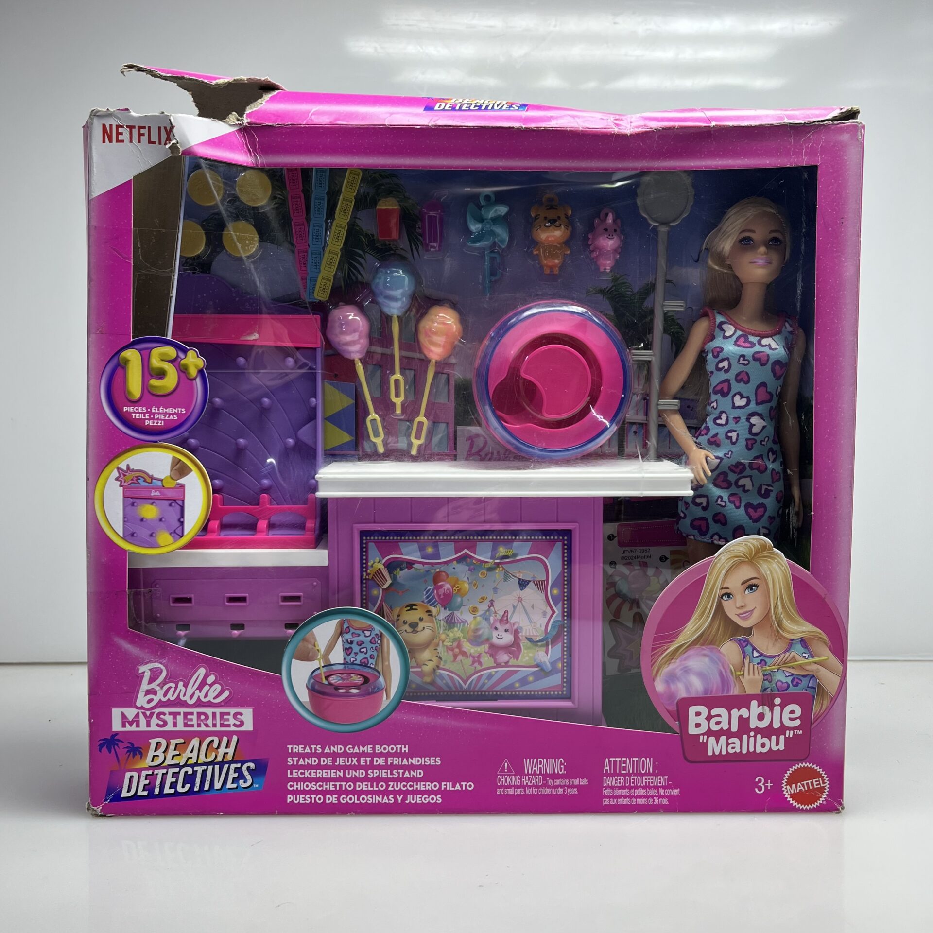 COMBO DEAL: Barbie And Disney Frozen Playset (Condition: Contents New, Damaged Boxes) - Image 3