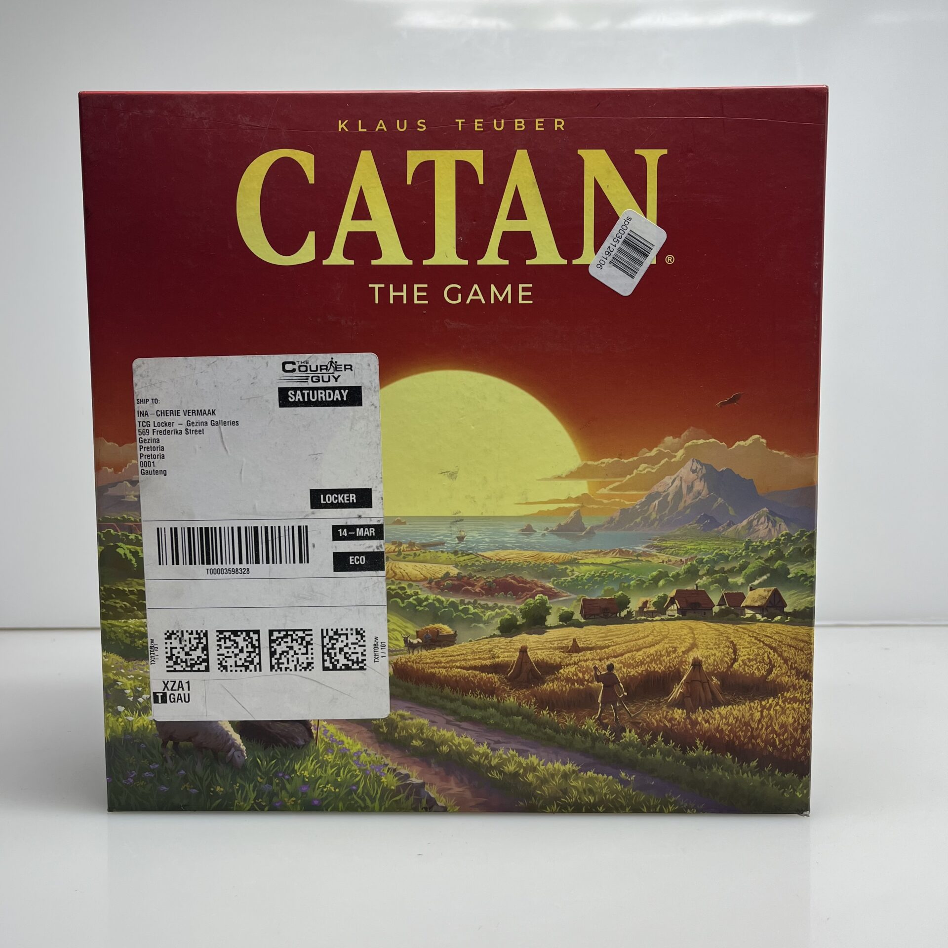 Catan Studio Catan Board Game Red (Condition: Excellent) - Image 7