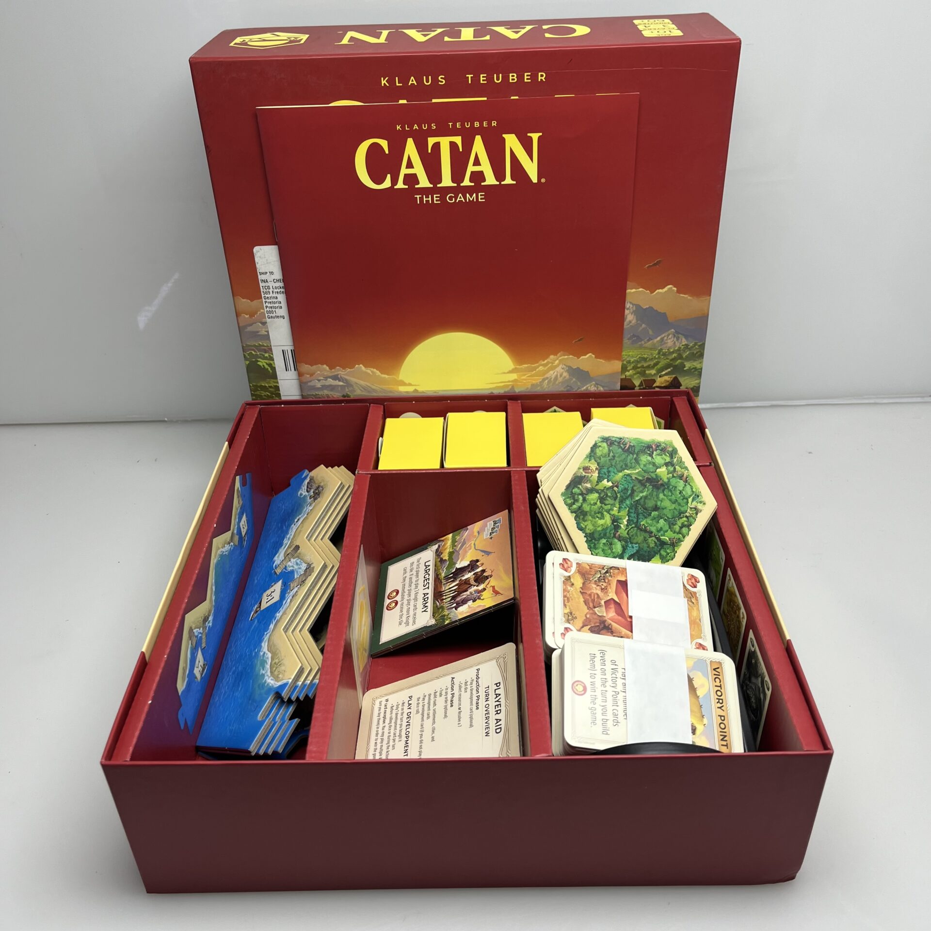 Catan Studio Catan Board Game Red (Condition: Excellent) - Image 2