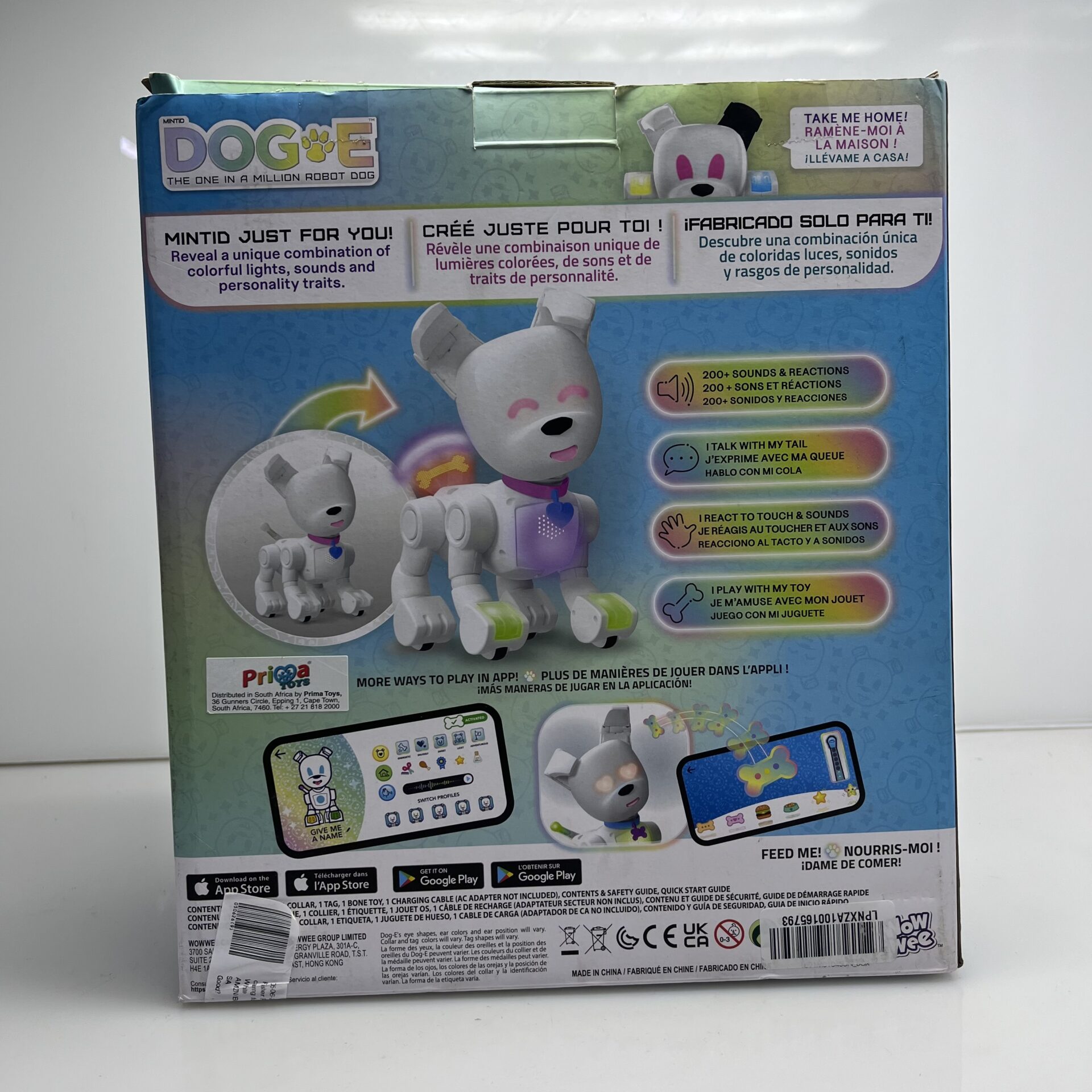 WowWee Dog And E Robot White (Condition: Good) - Image 5