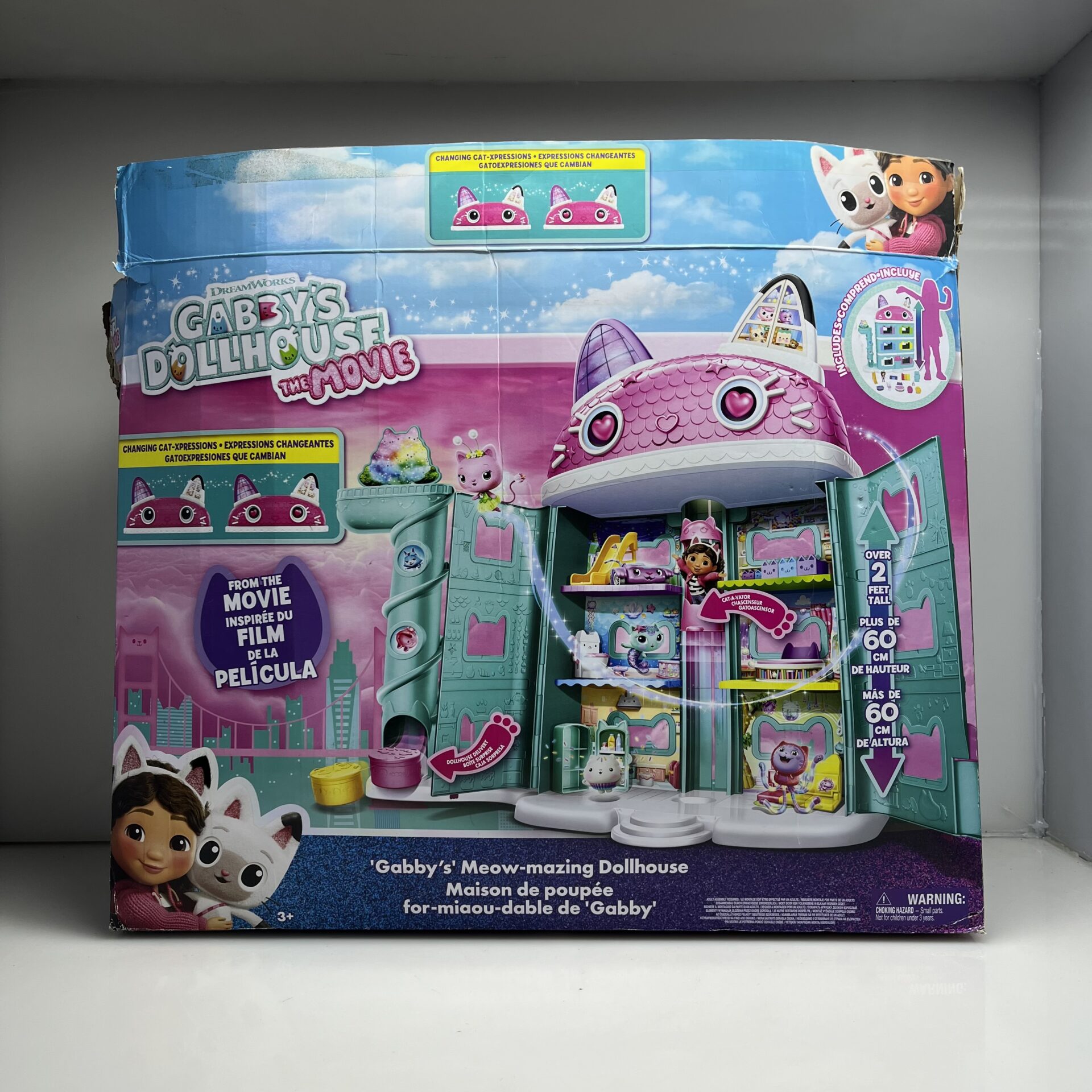 Gabby's Dollhouse 'The Movie' Meow-mazing Dollhouse Playset - (Condition: Fair) - Image 4