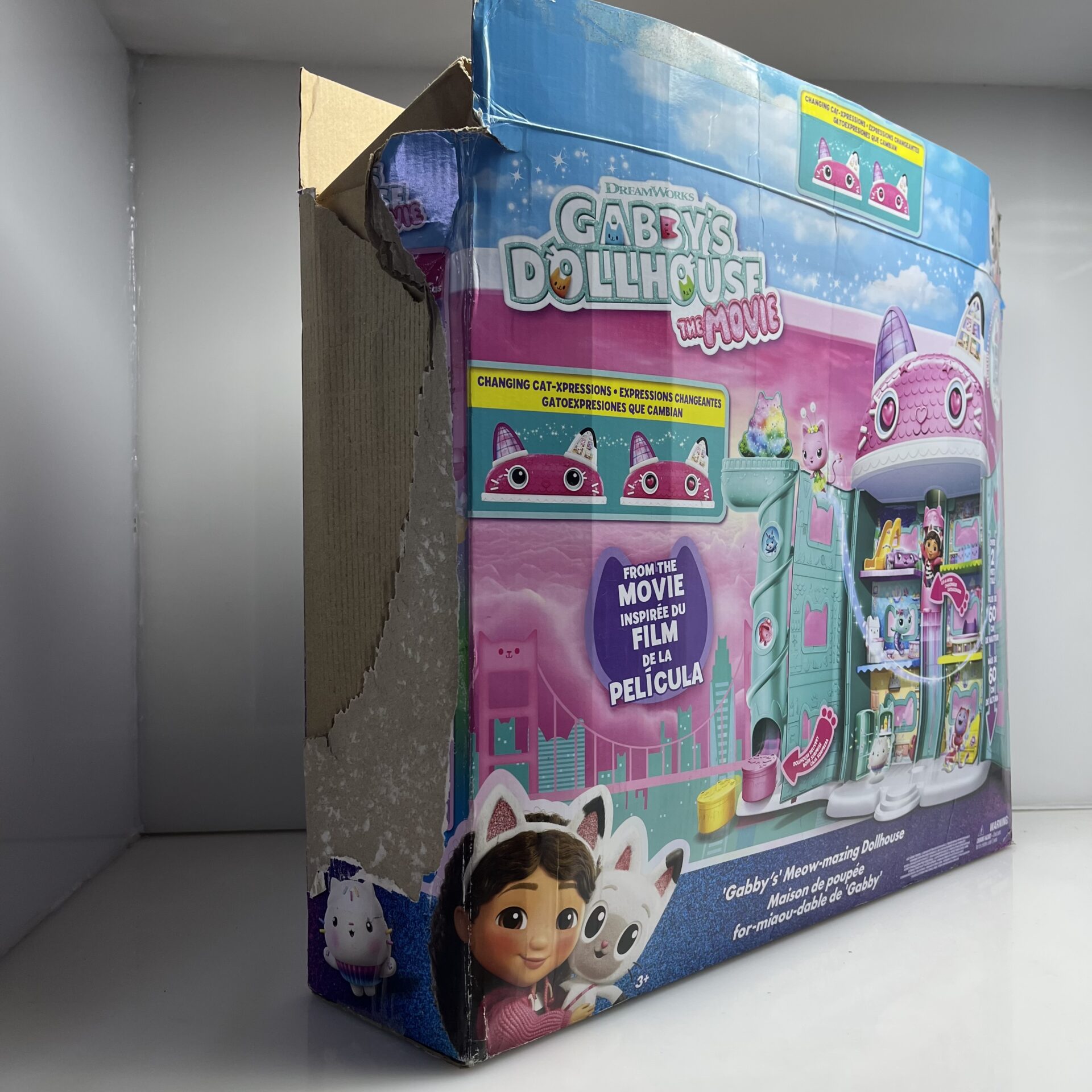 Gabby's Dollhouse 'The Movie' Meow-mazing Dollhouse Playset - (Condition: Fair) - Image 3