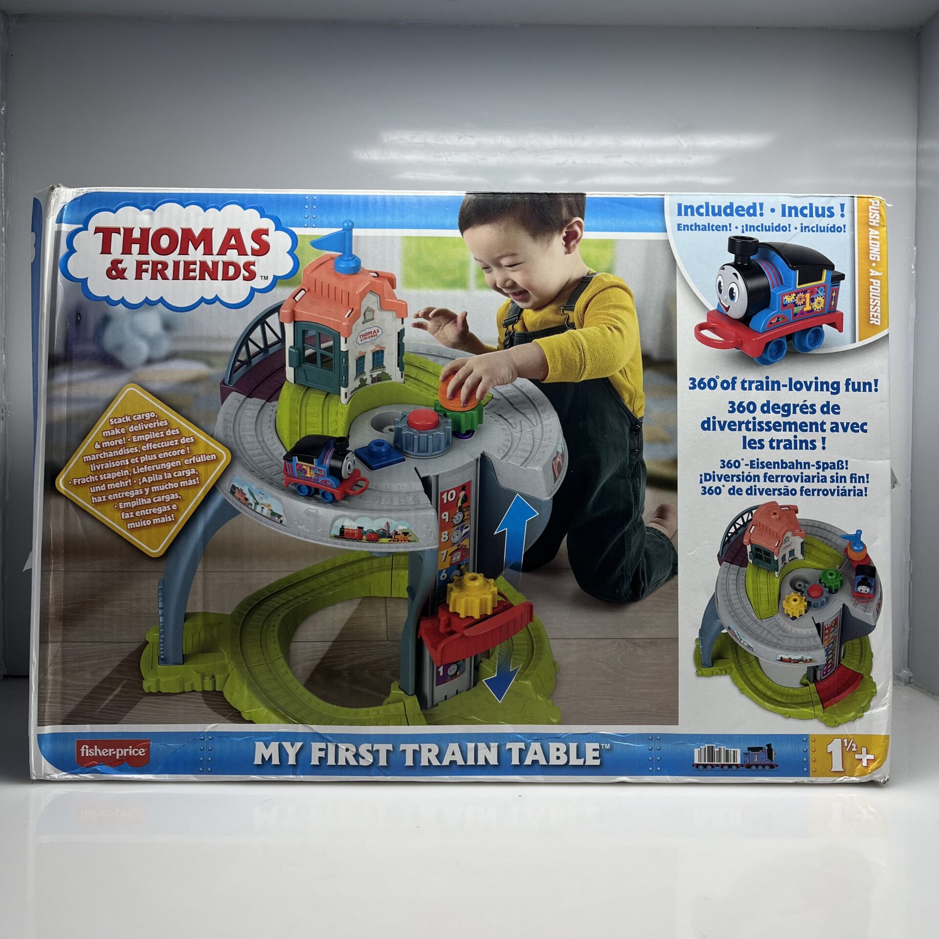 Thomas And Friends My First Train Table Set Blue (Condition: Good) - Image 2