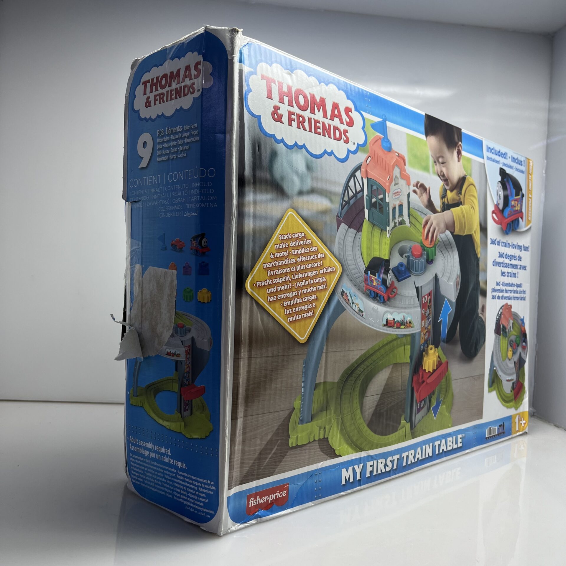 Thomas And Friends My First Train Table Set Blue (Condition: Good) - Image 4