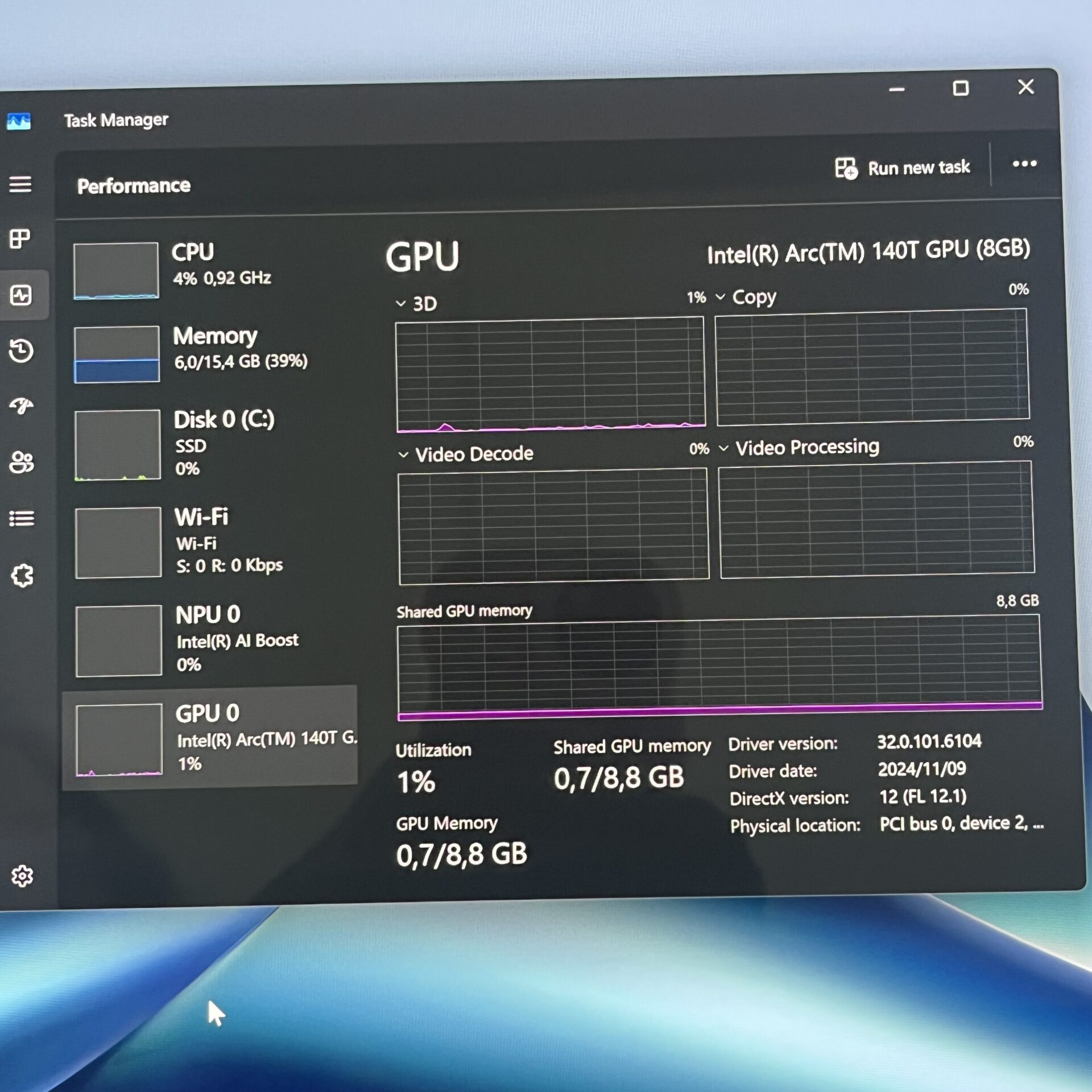 Asus ZenBook 14 UX3405C "Core Ultra 9" 2.90GHz 16GB RAM 1TB SSD Ponder Blue (Condition: Pristine) - Image 15