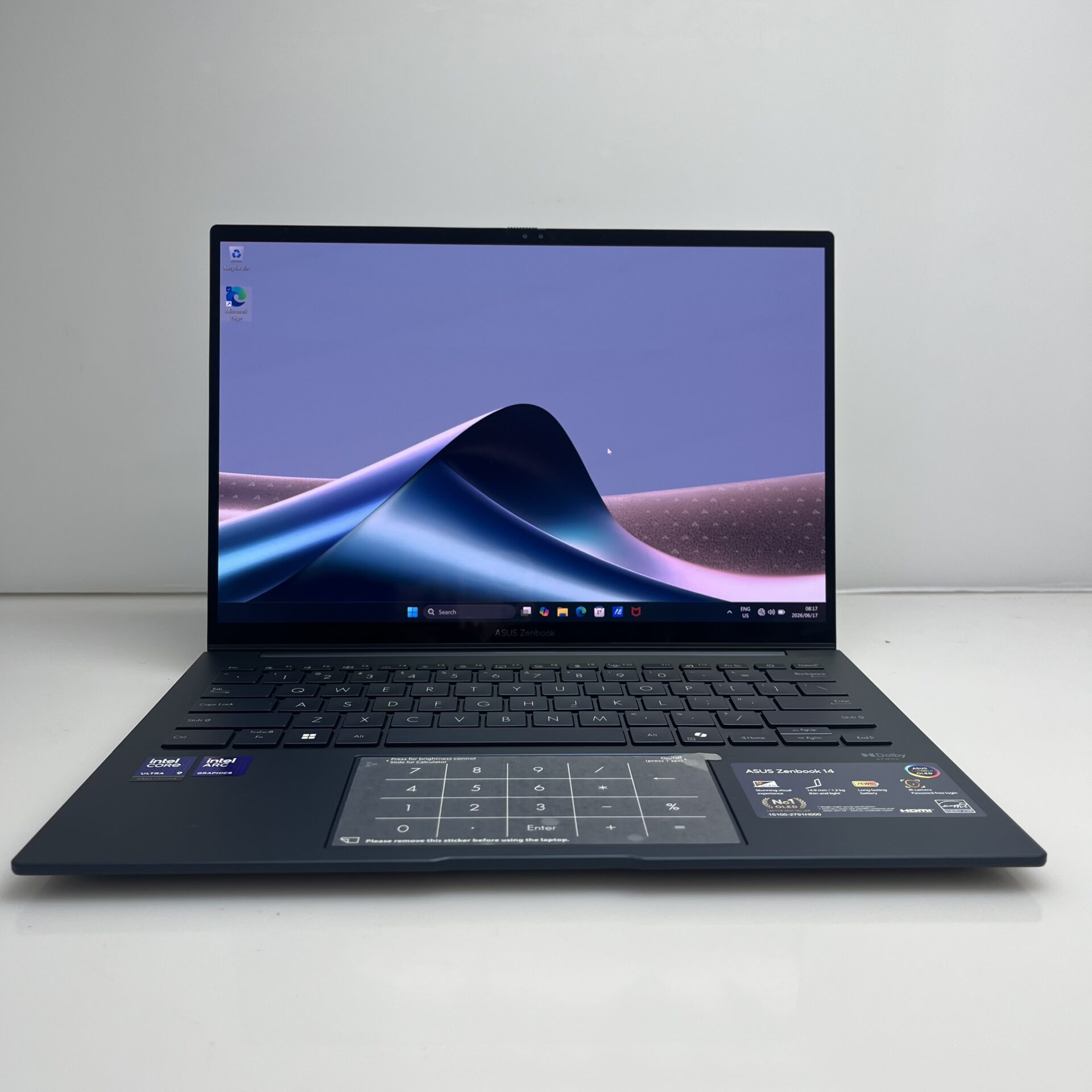 Asus ZenBook 14 UX3405C "Core Ultra 9" 2.90GHz 32GB RAM 1TB SSD Ponder Blue (Condition: Pristine) - Image 2
