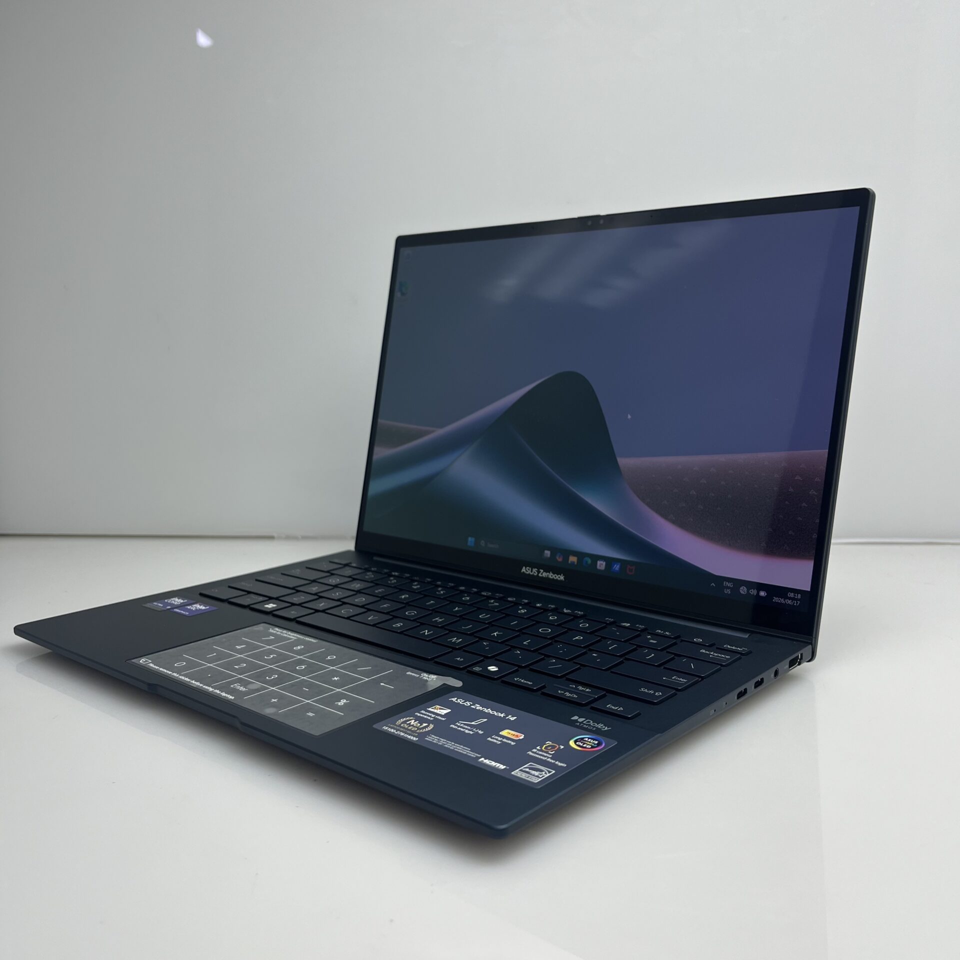 Asus ZenBook 14 UX3405C "Core Ultra 9" 2.90GHz 32GB RAM 1TB SSD Ponder Blue (Condition: Pristine) - Image 4