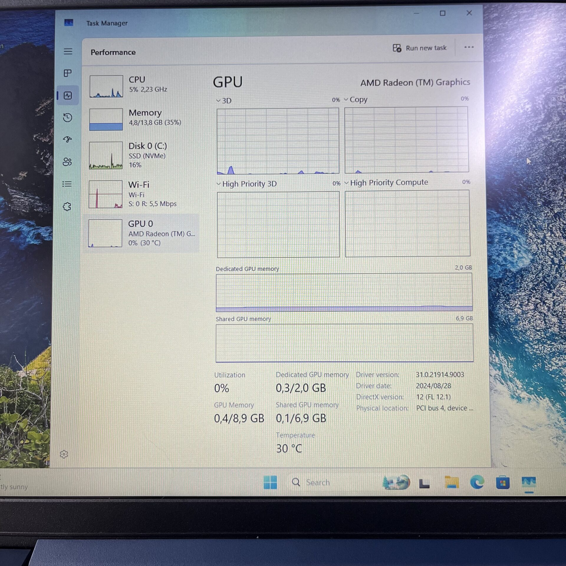 Lenovo IdeaPad Slim 3 15ABR8 "Ryzen 7" 2.00GHz 16GB RAM 512GB SSD Abyss Blue (Condition: Excellent) - Image 16