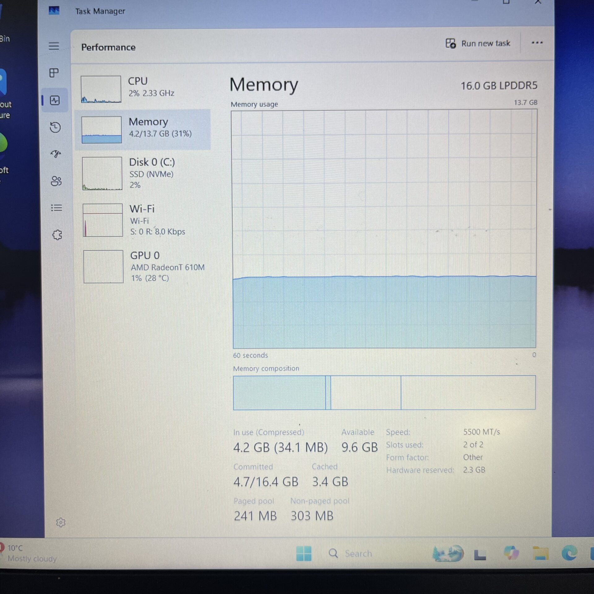 Lenovo Ideapad 1 15AMN7 "Ryzen 5" 2.80GHz 16GB RAM 512GB SSD Cloud Grey (Condition: Good) - Hinge cover missing - Image 18