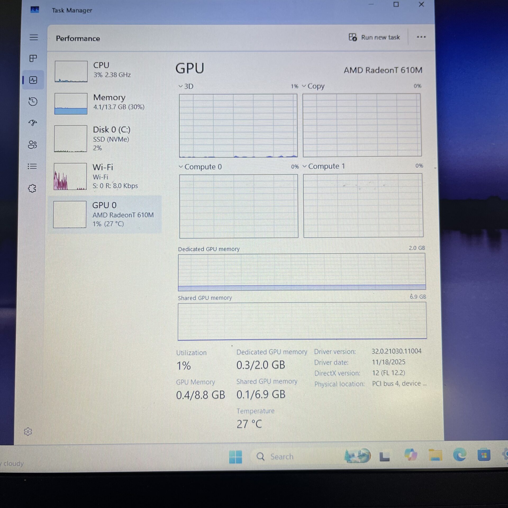Lenovo Ideapad 1 15AMN7 "Ryzen 5" 2.80GHz 16GB RAM 512GB SSD Cloud Grey (Condition: Good) - Hinge cover missing - Image 17