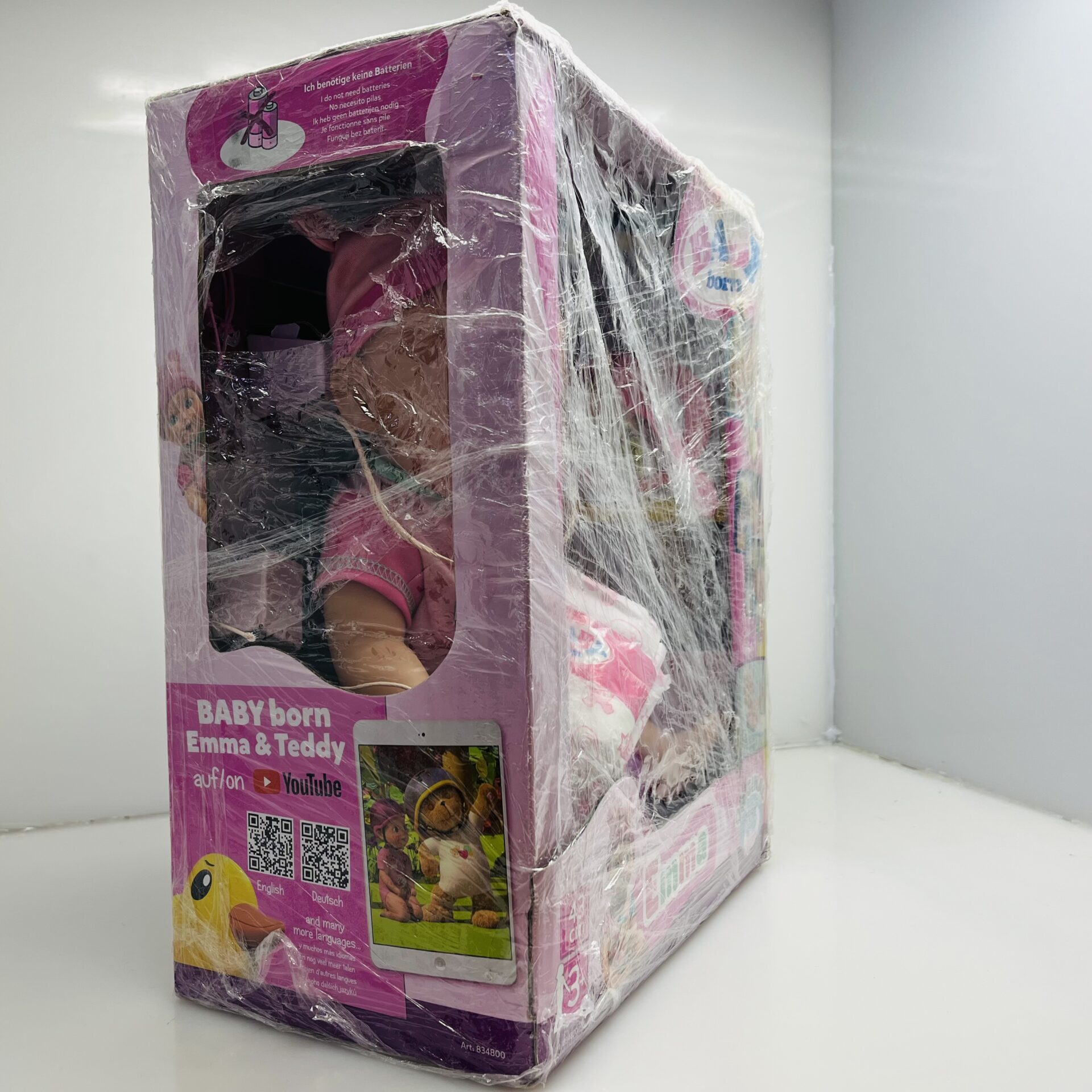 COMBO: Smoby Maxi-Cosi 3in1 and Baby Born Emma Doll (Condition: Good) - Image 4