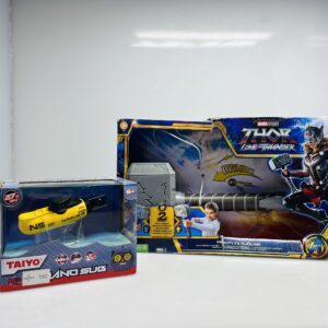 COMBO: Marvel Thor Mighty FX Mjolnir Hammer and Taiyo Nano Submarine Adventure (Condition: Excellent)