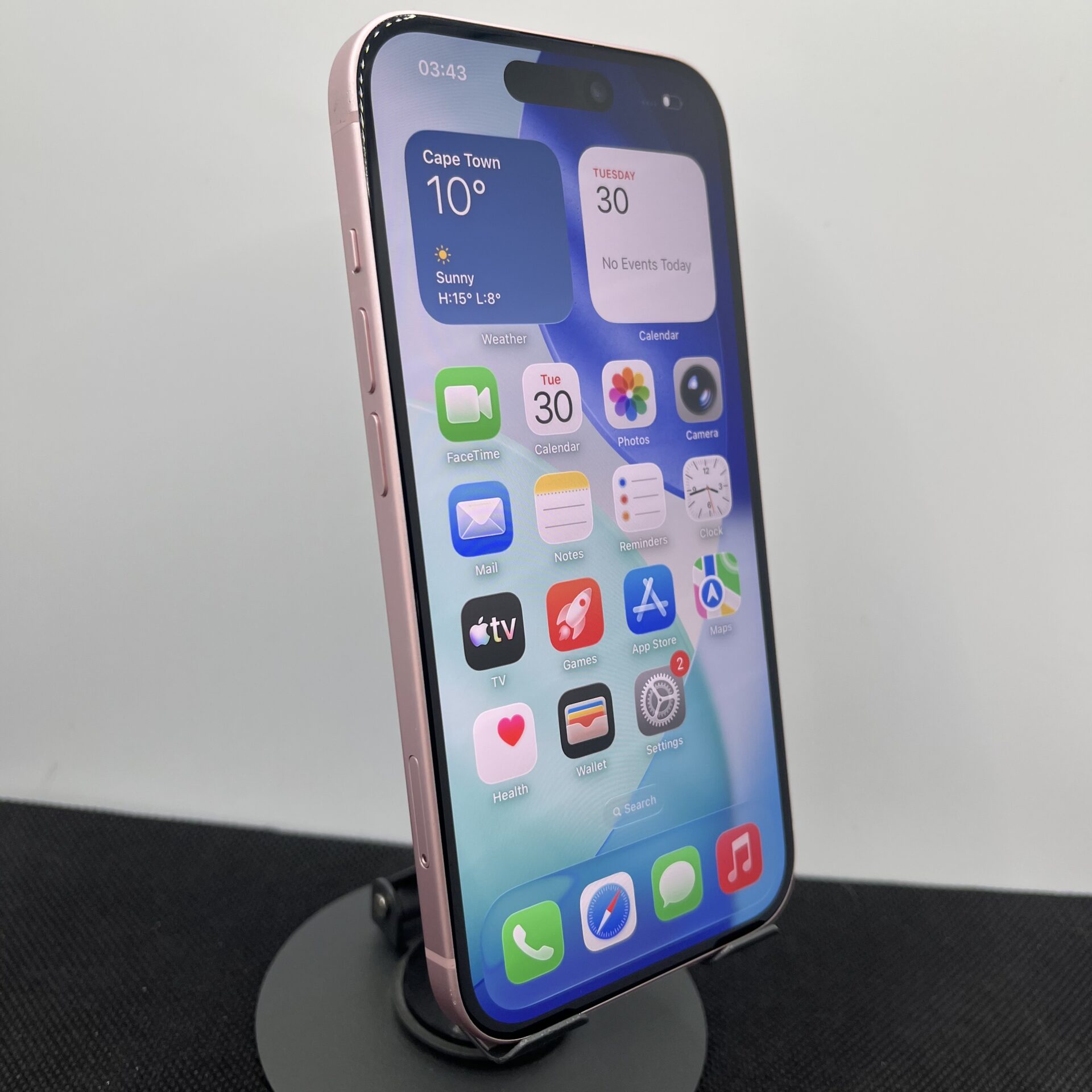 Apple iPhone 15 128GB Pink (Condition: Good) - Image 3