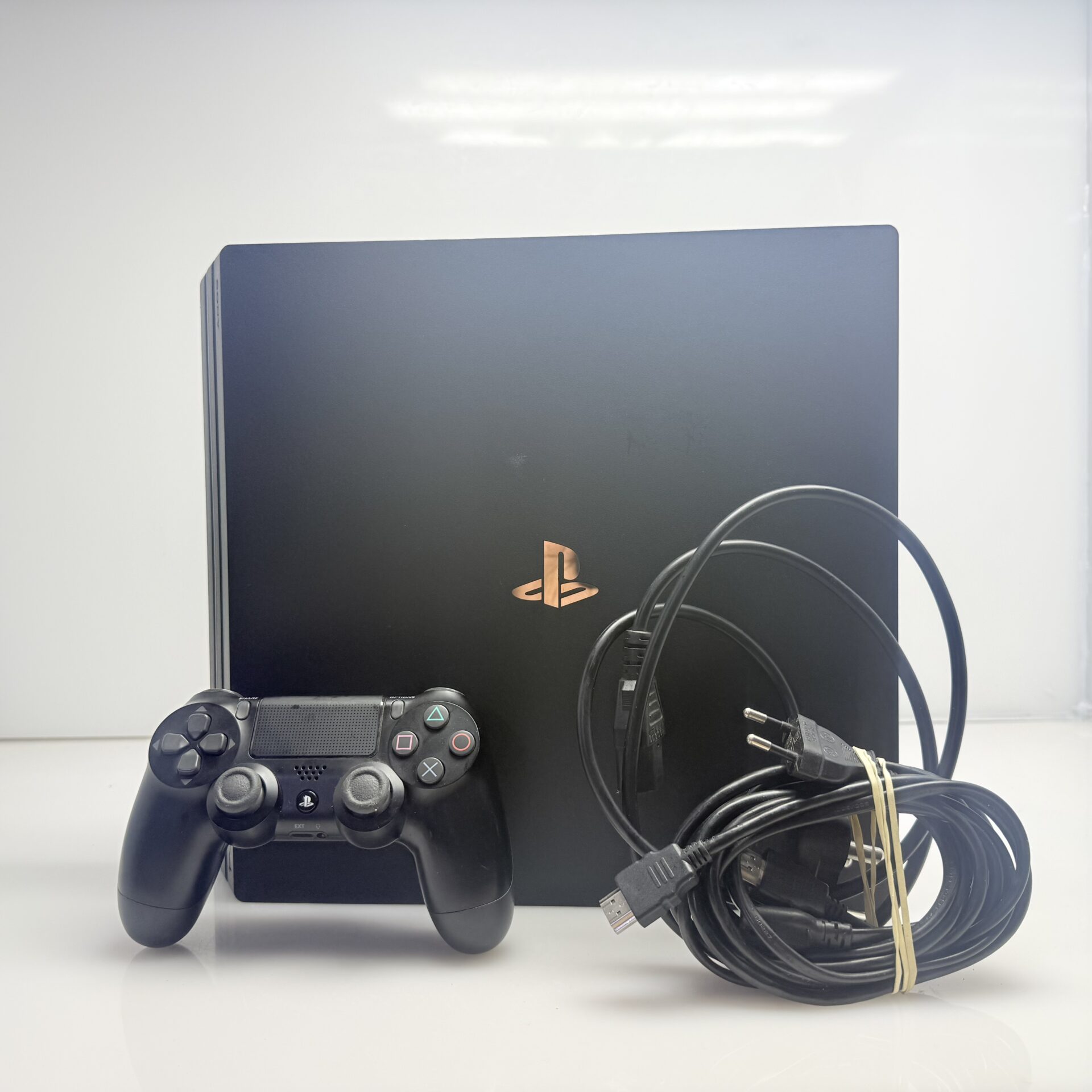 PlayStation 4 Pro Black 1TB + HDMI Cable + Power Cable + 1 Controller (Condition: Excellent) - Image 10