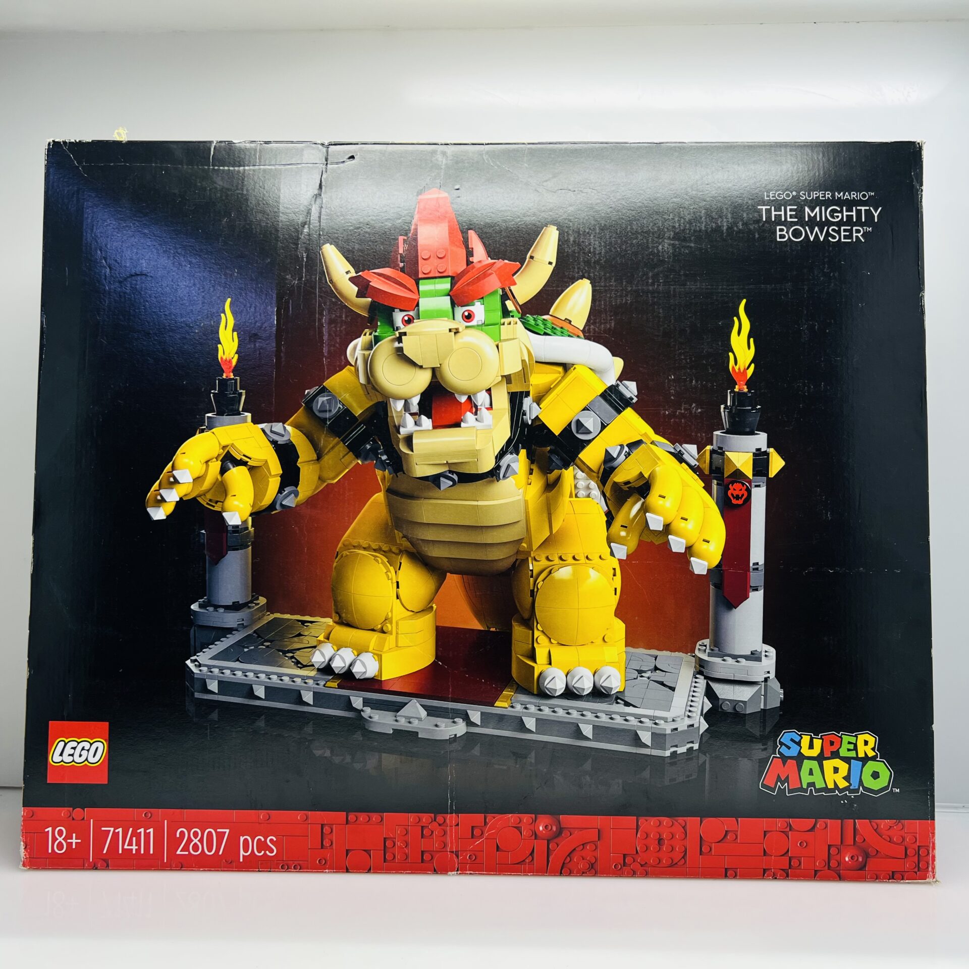 LEGO® Super Mario The Mighty Bowser Building Toy Set: 71411 (Condition: Good) - Image 2