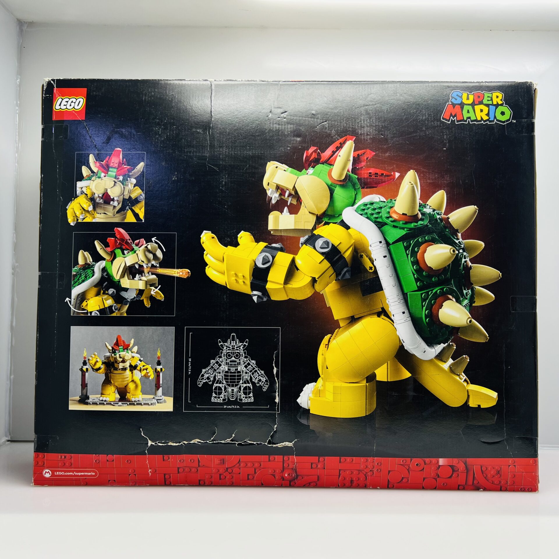 LEGO® Super Mario The Mighty Bowser Building Toy Set: 71411 (Condition: Good) - Image 3