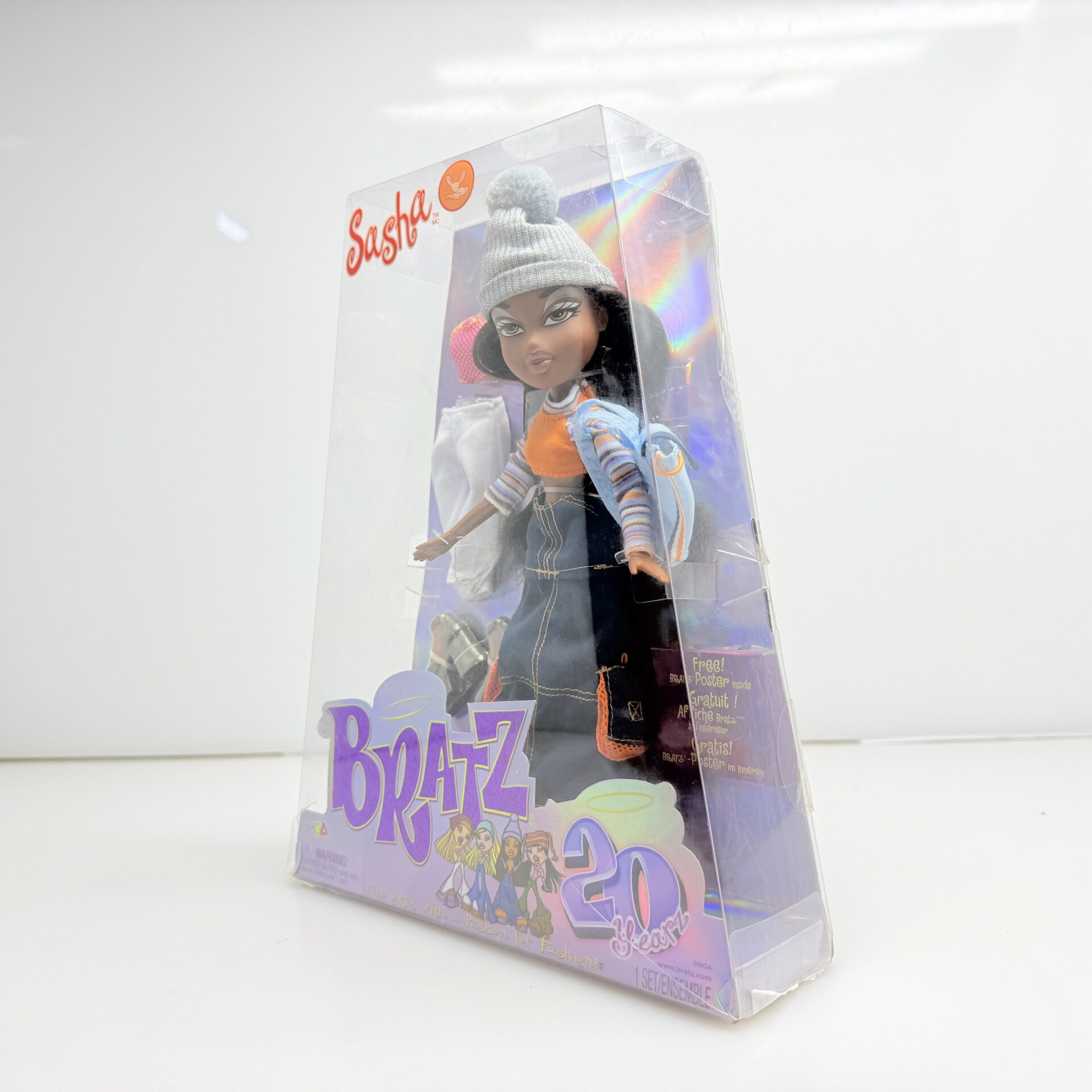 Bratz 20 Yearz Special Anniversary Original Fashion Doll Sasha (Condition: New) - Image 4