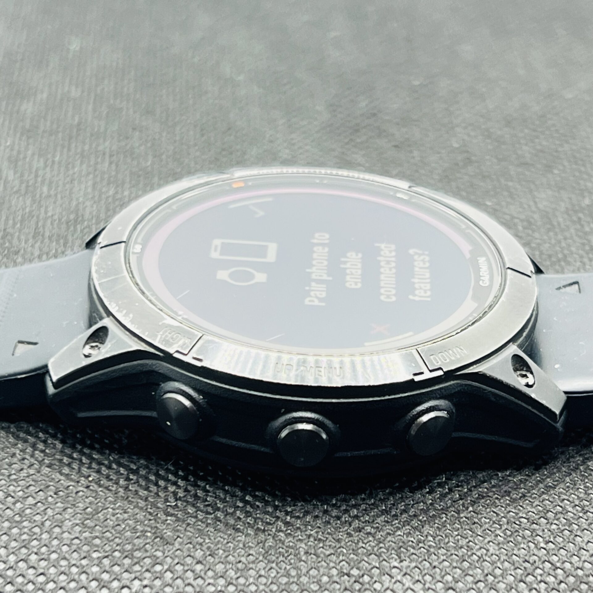 Garmin Fenix 7X Pro (Solar Edition) Slate Grey With Black Band (Condition: Good) - Image 4
