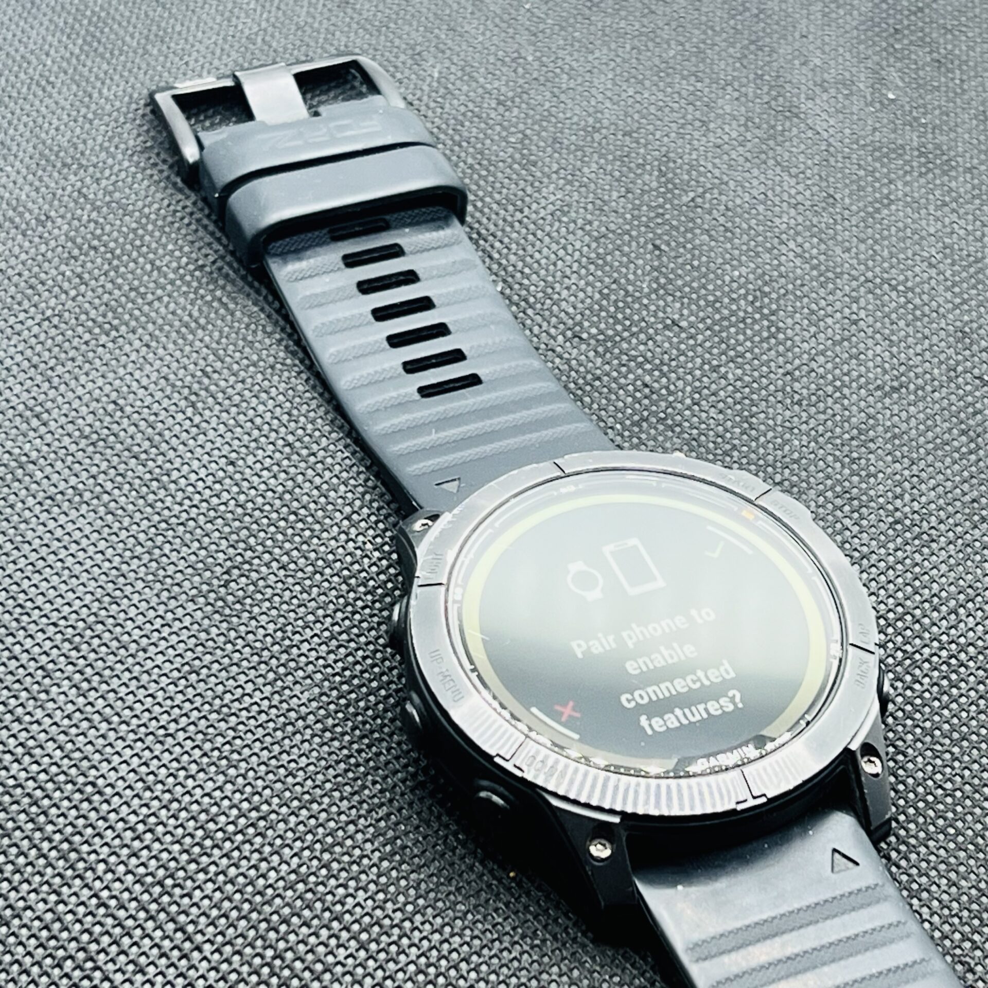 Garmin Fenix 7X Pro (Solar Edition) Slate Grey With Black Band (Condition: Good) - Image 5