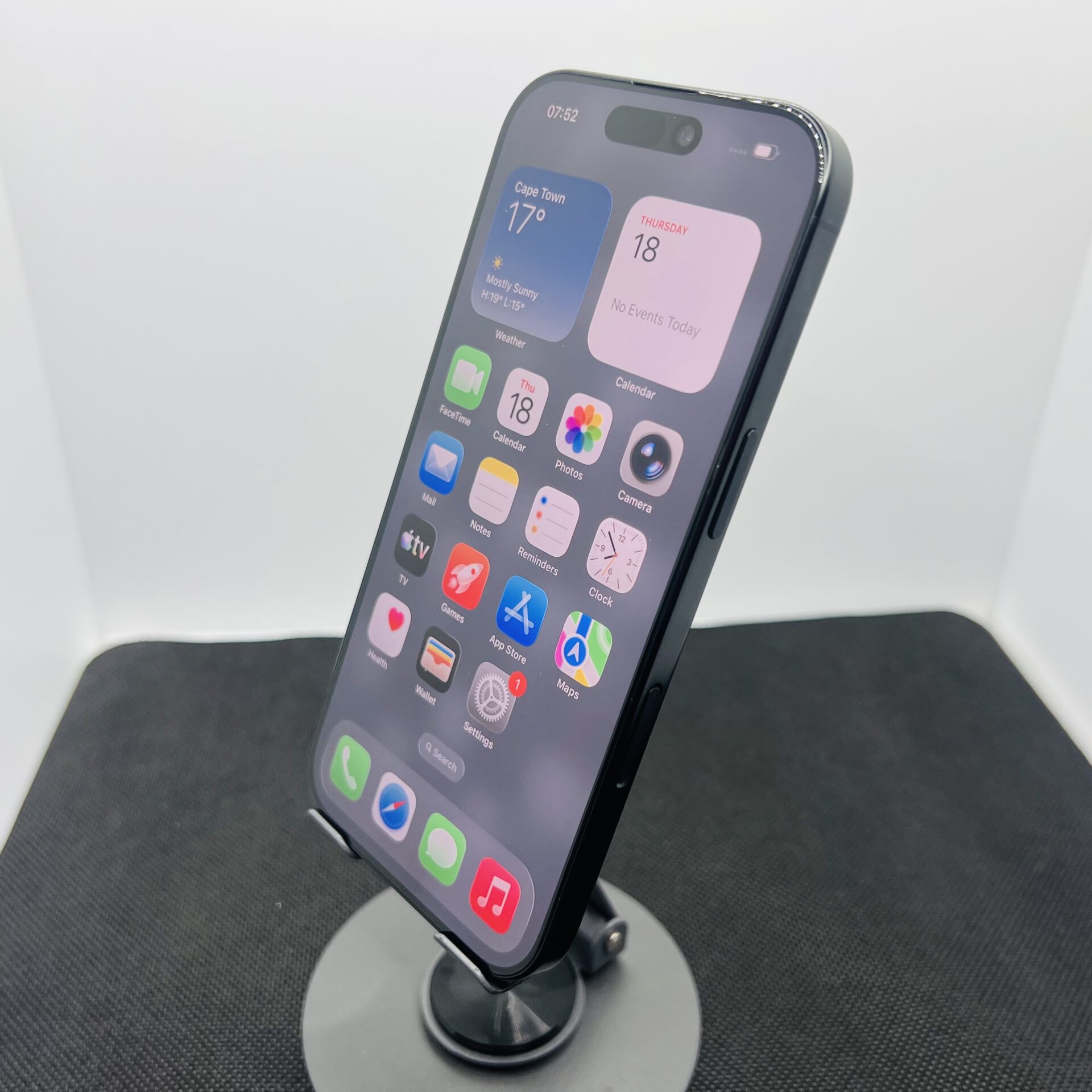 Apple iPhone 16 Pro 128GB Black Titanium (Condition: Good) - Image 5