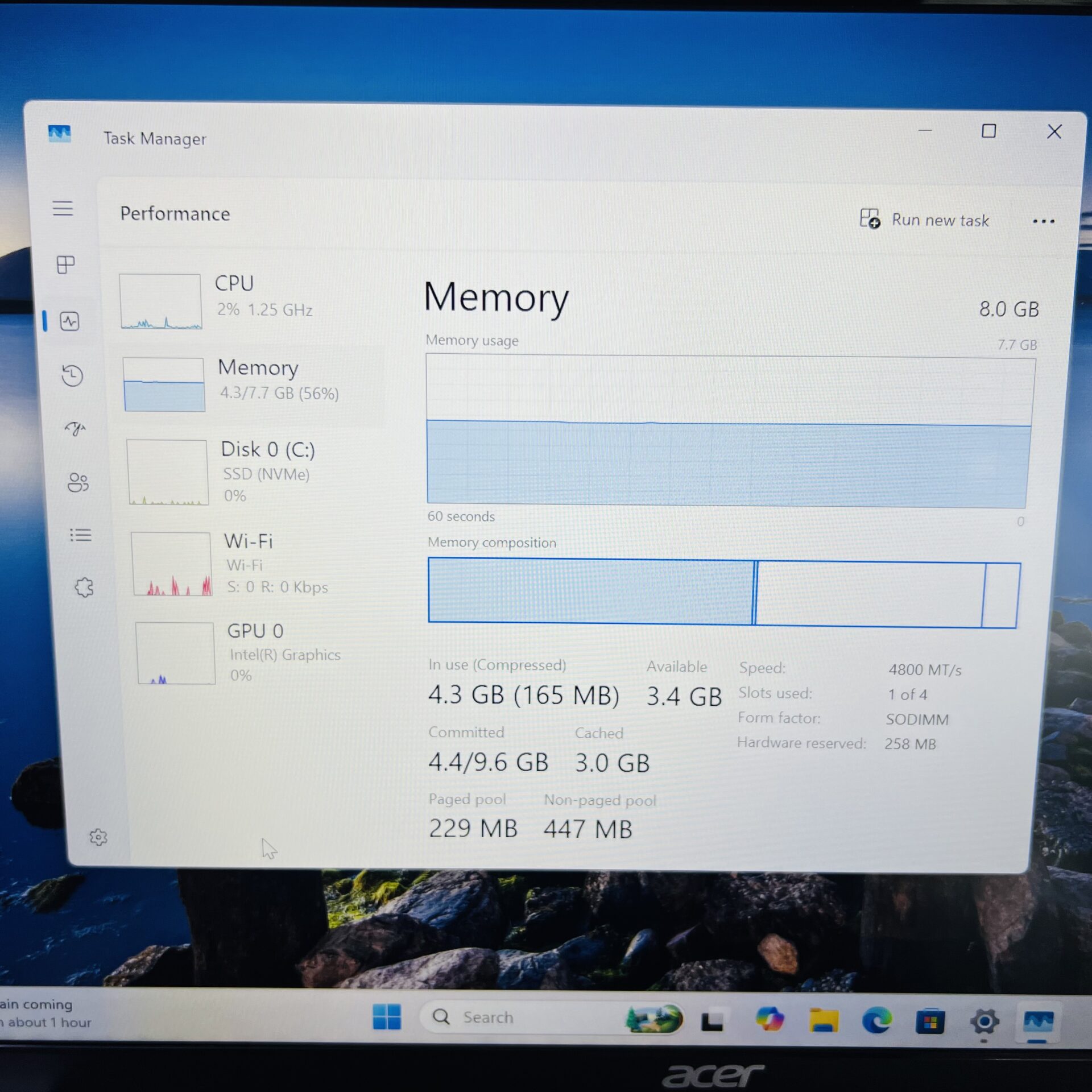 Acer Aspire Lite AL14-31P “Core 3 N355” 1.90GHz 8GB RAM DDR5 512GB SSD Light Silver (Condition: Excellent) - Image 12