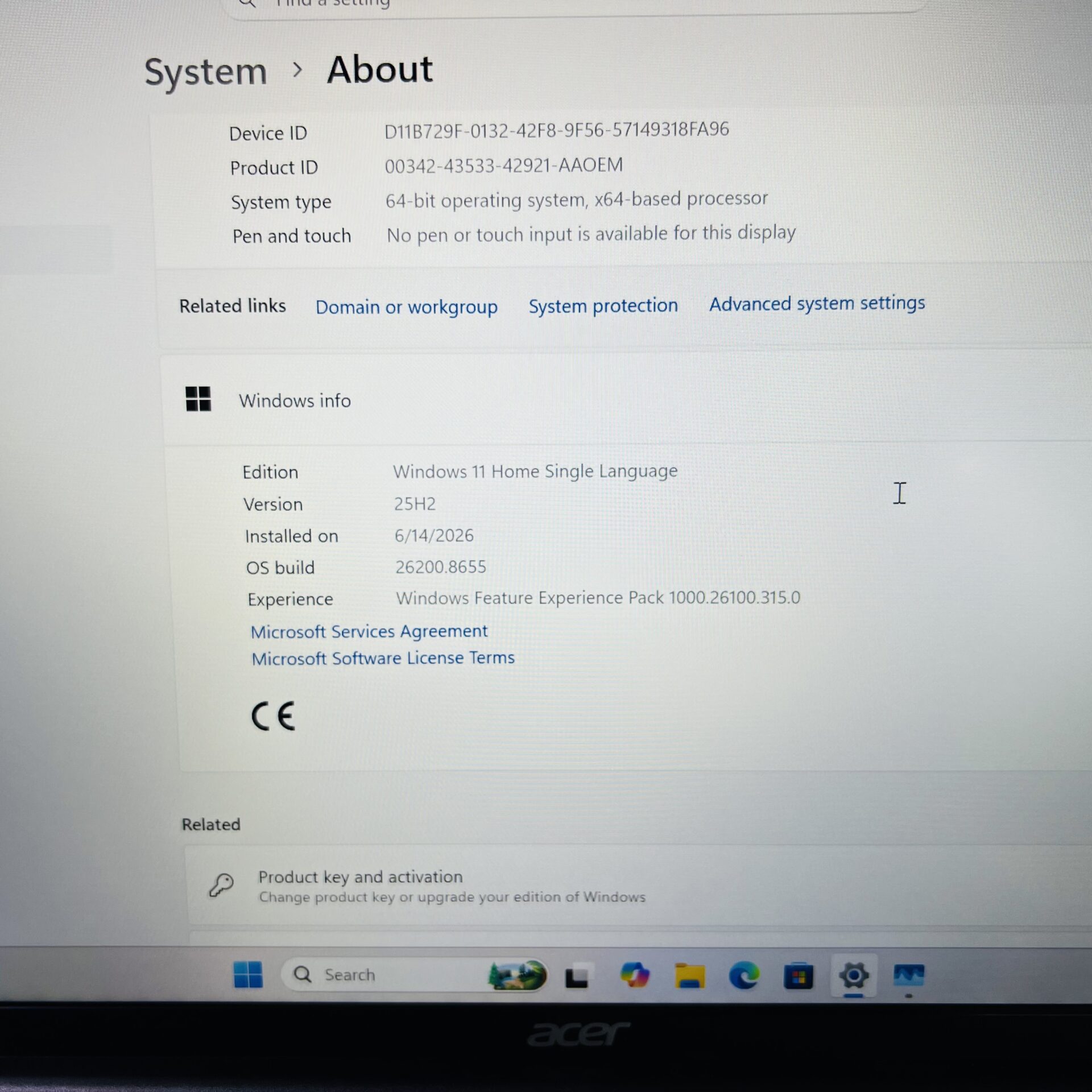 Acer Aspire Lite AL14-31P “Core 3 N355” 1.90GHz 8GB RAM DDR5 512GB SSD Light Silver (Condition: Excellent) - Image 17