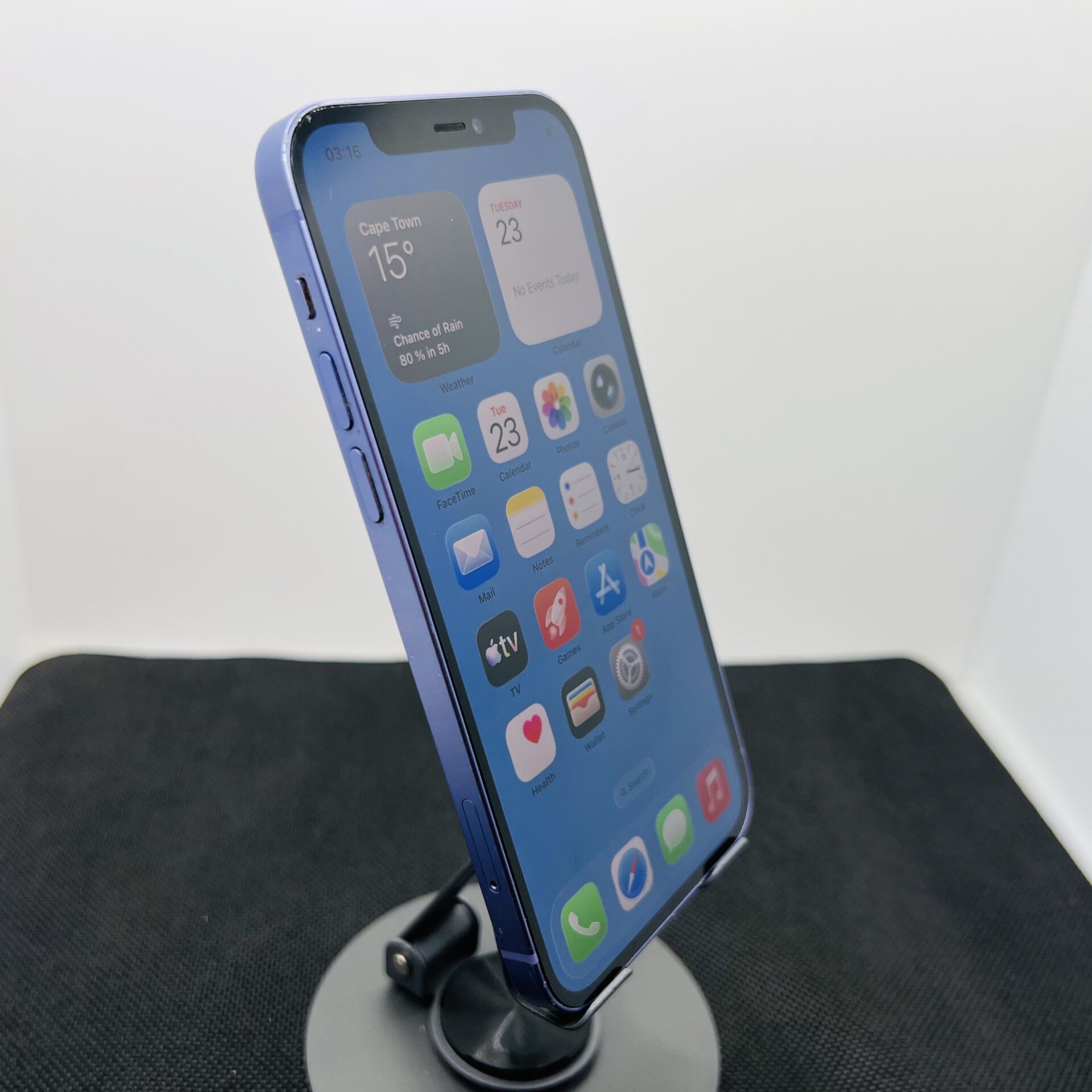 Apple iPhone 12 128GB Purple (Condition: Good) - Image 3