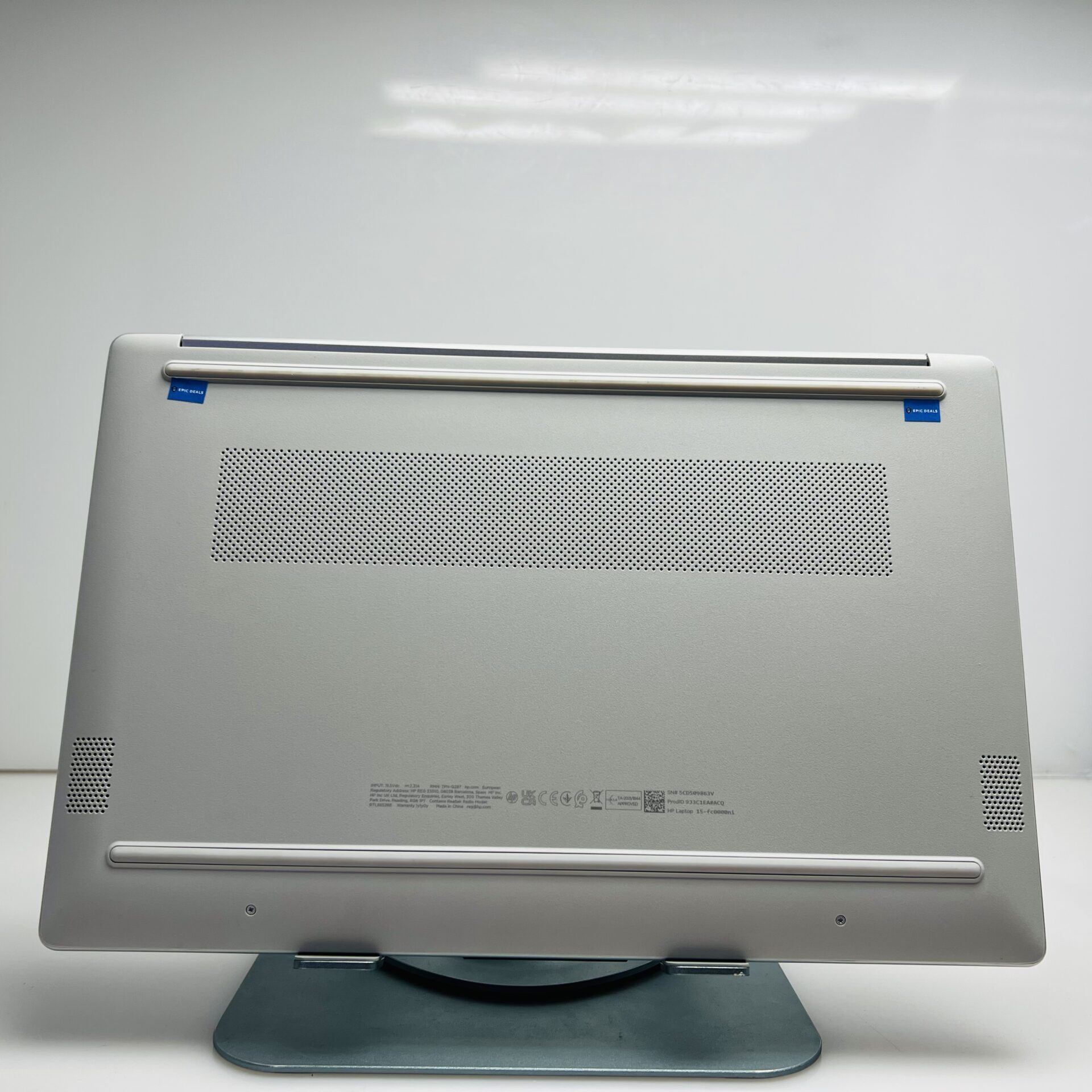 HP 15-fc0000ni "Ryzen 7" 2.00GHz 16GB RAM and 512GB SSD NVMe Silver (Condition: Good) - Image 7