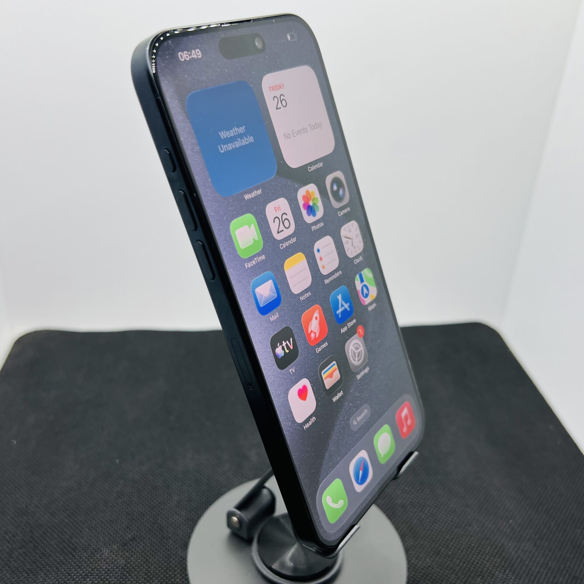 Apple iPhone 15 Pro Max 256GB Blue Titanium (Condition: Good) - Image 3