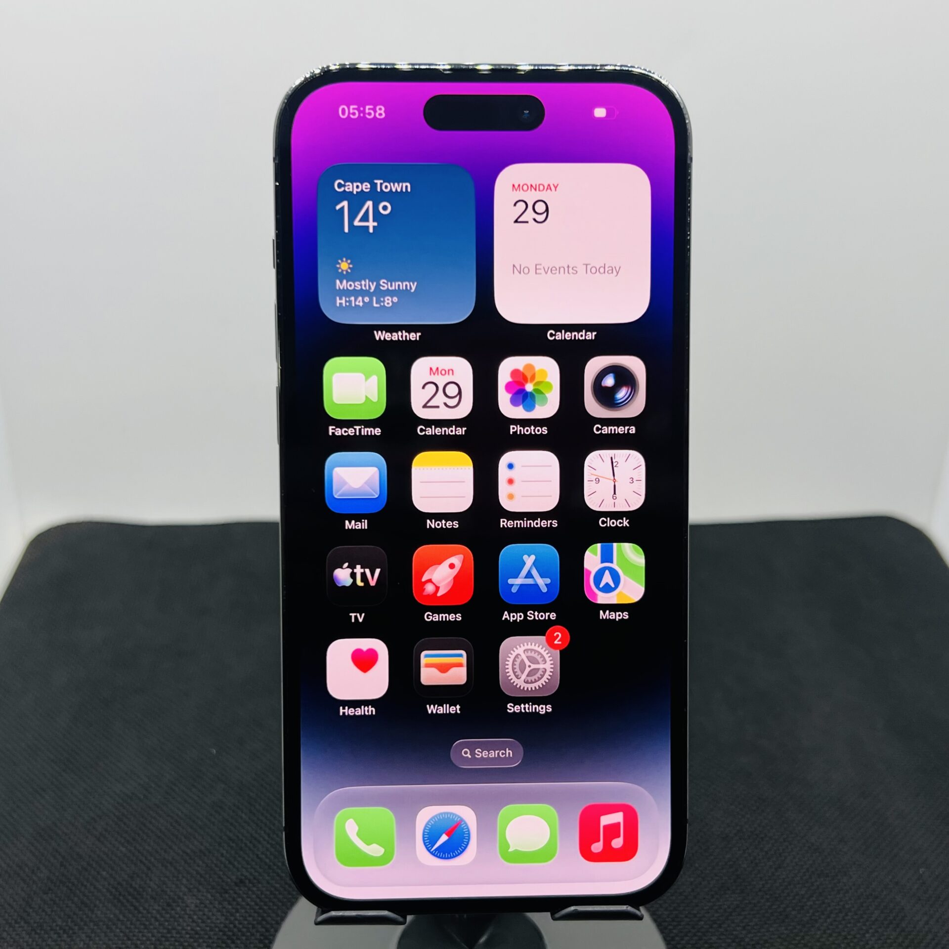 Apple iPhone 14 Pro 128GB Deep Purple (Condition: Good) – eSim Only - Image 2