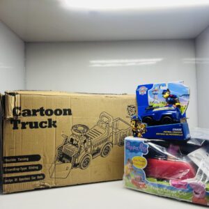 COMBO: Peppa Pig Clever Car + Paw Patrol Chase Cruiser + Cartoon Truck Adventure (Condition: Excellent)