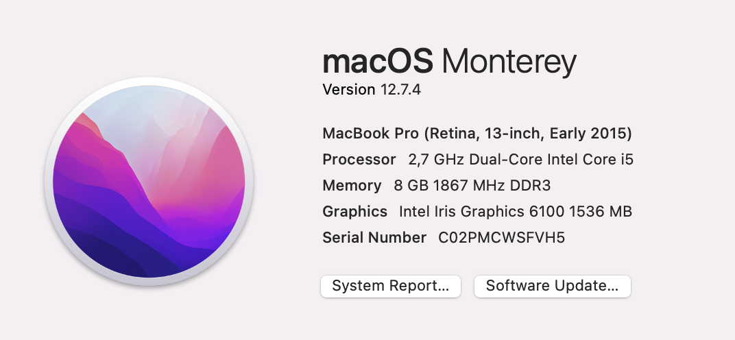 Apple MacBook Pro 13-Inch "Core i5" 2.7GHz (Early 2015) 8GB RAM 256GB SSD Silver (Condition: Good) - Image 12